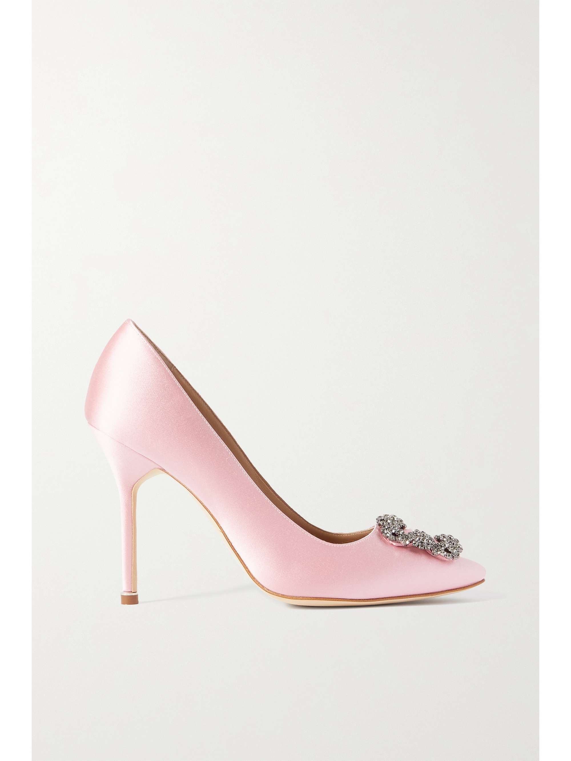 manolo blahnik pink pumps