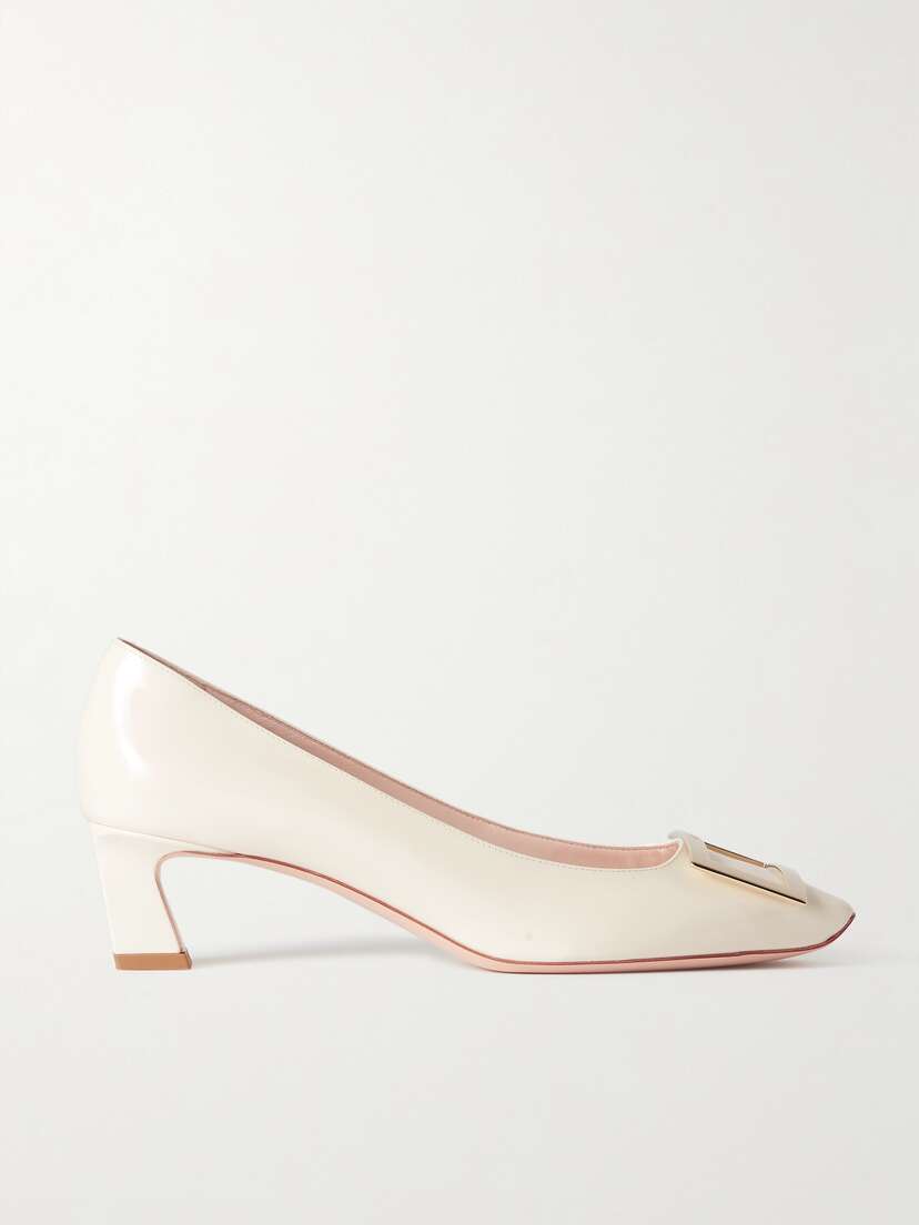 Roger Vivier Decollete Trompette 45 Patent-leather Pumps