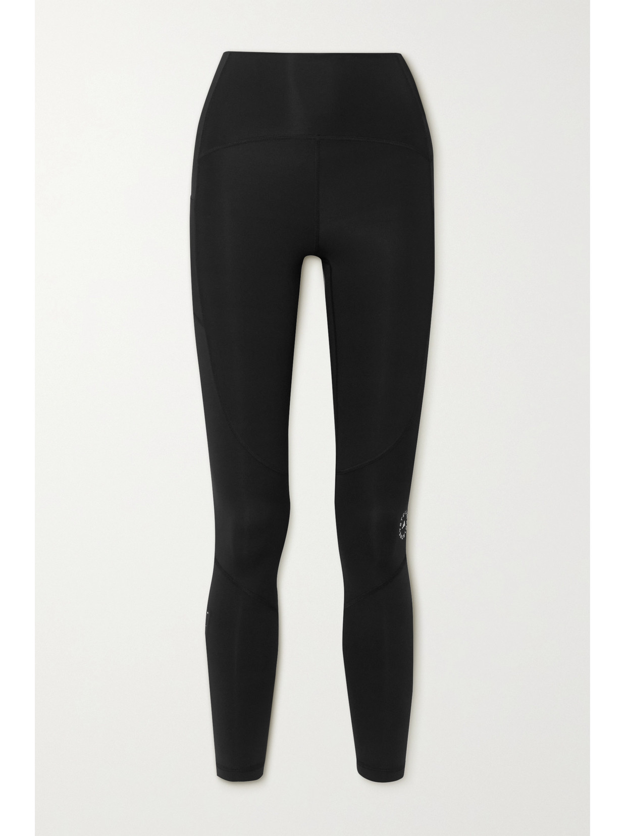 Adidas By Stella Mccartney + Net Sustain + Parley Truepurpose Perforated Recycled Stretch Leggings In Black