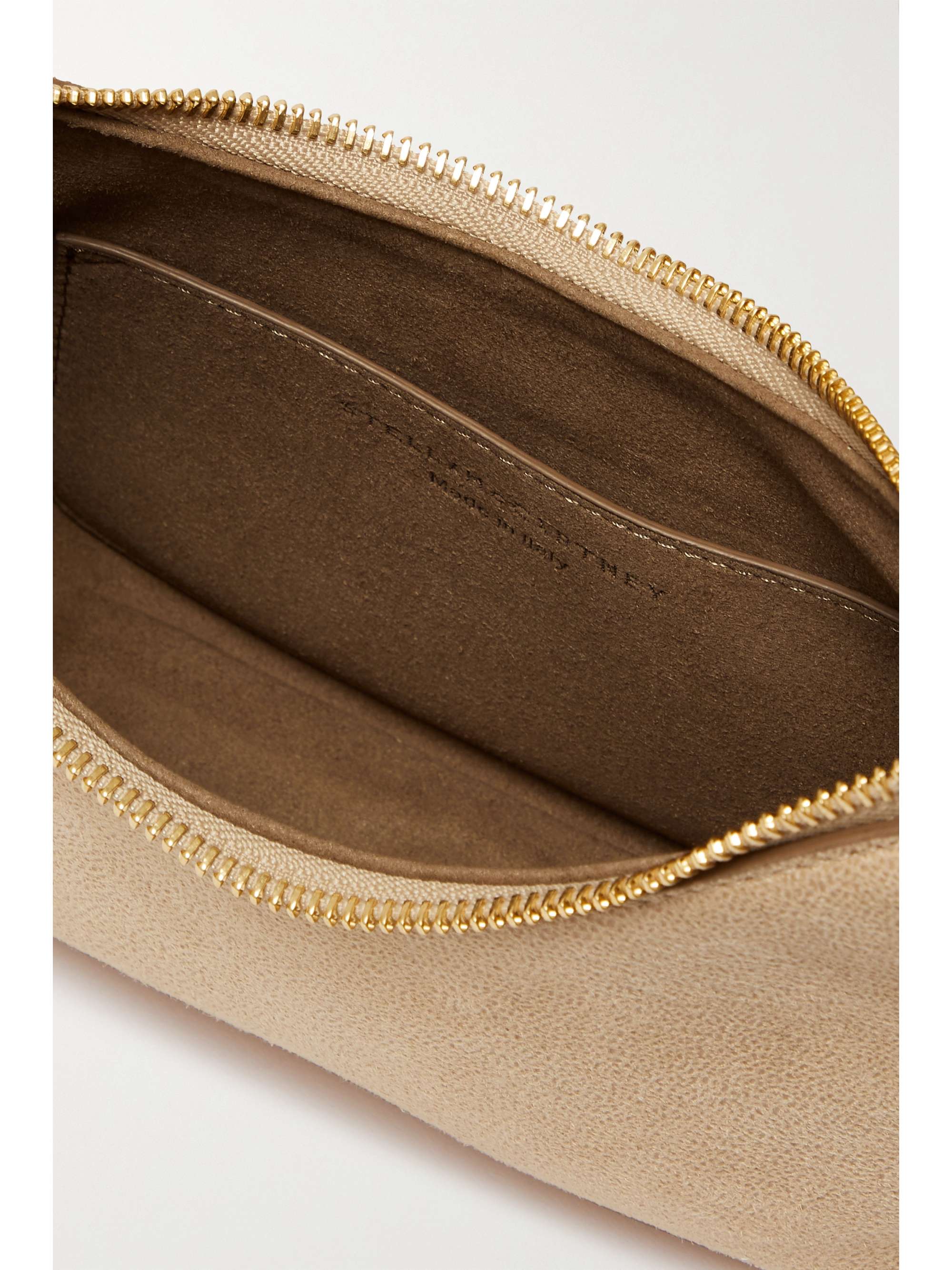 falabella zipped mini shoulder bag