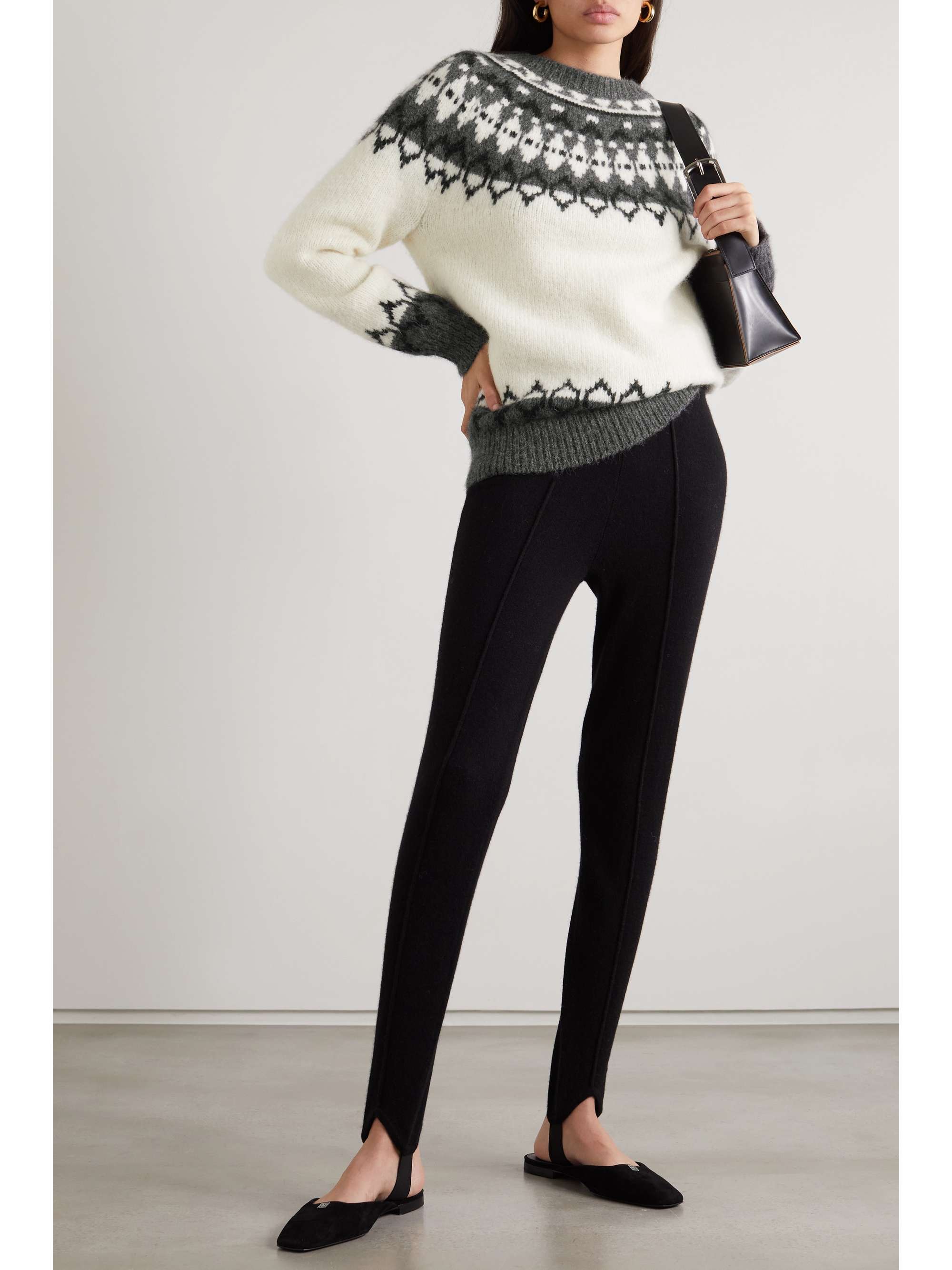 Isle alpaca-blend sweater | NILI LOTAN 