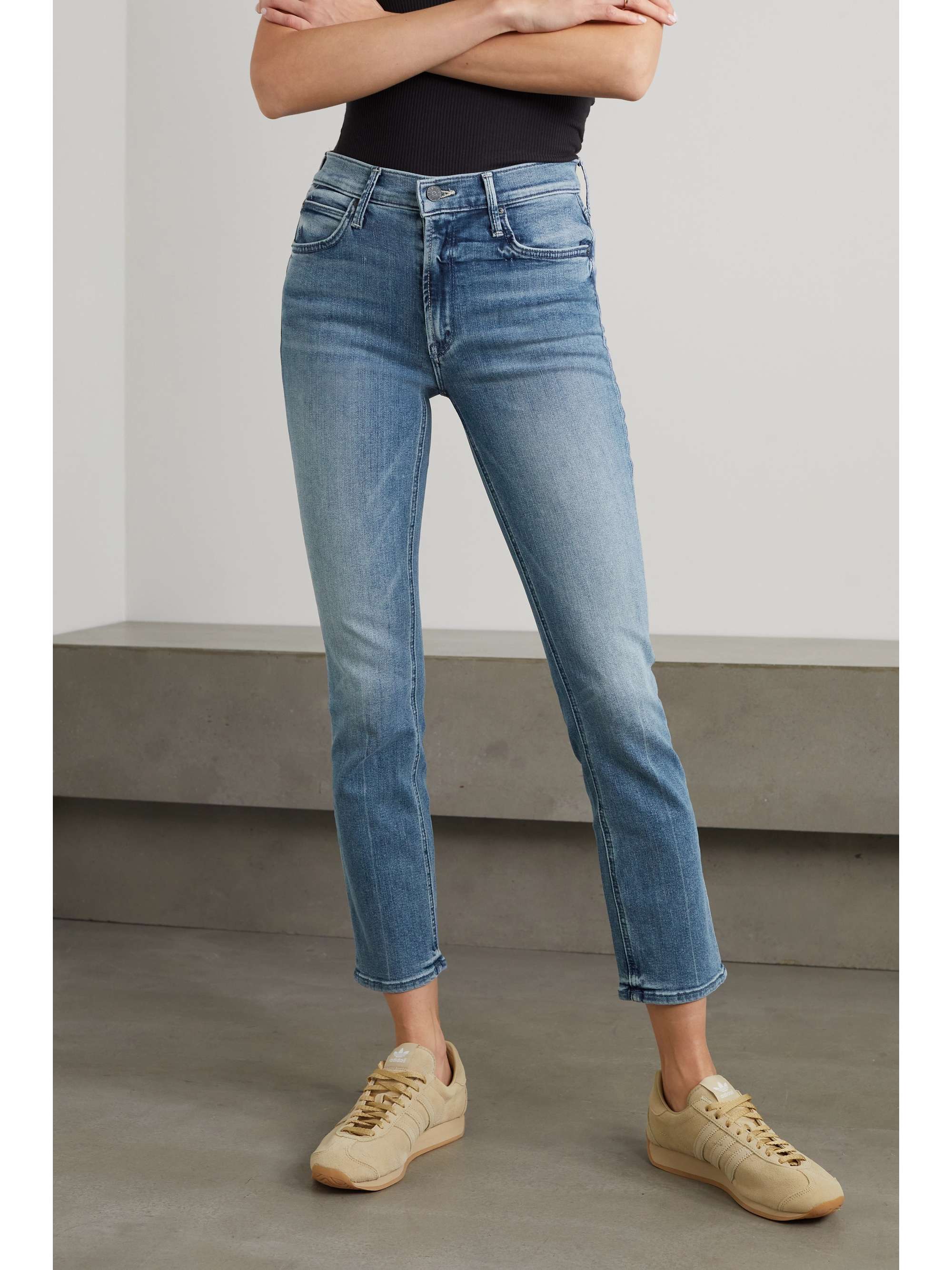The Dazzler mid-rise straight-leg jeans
