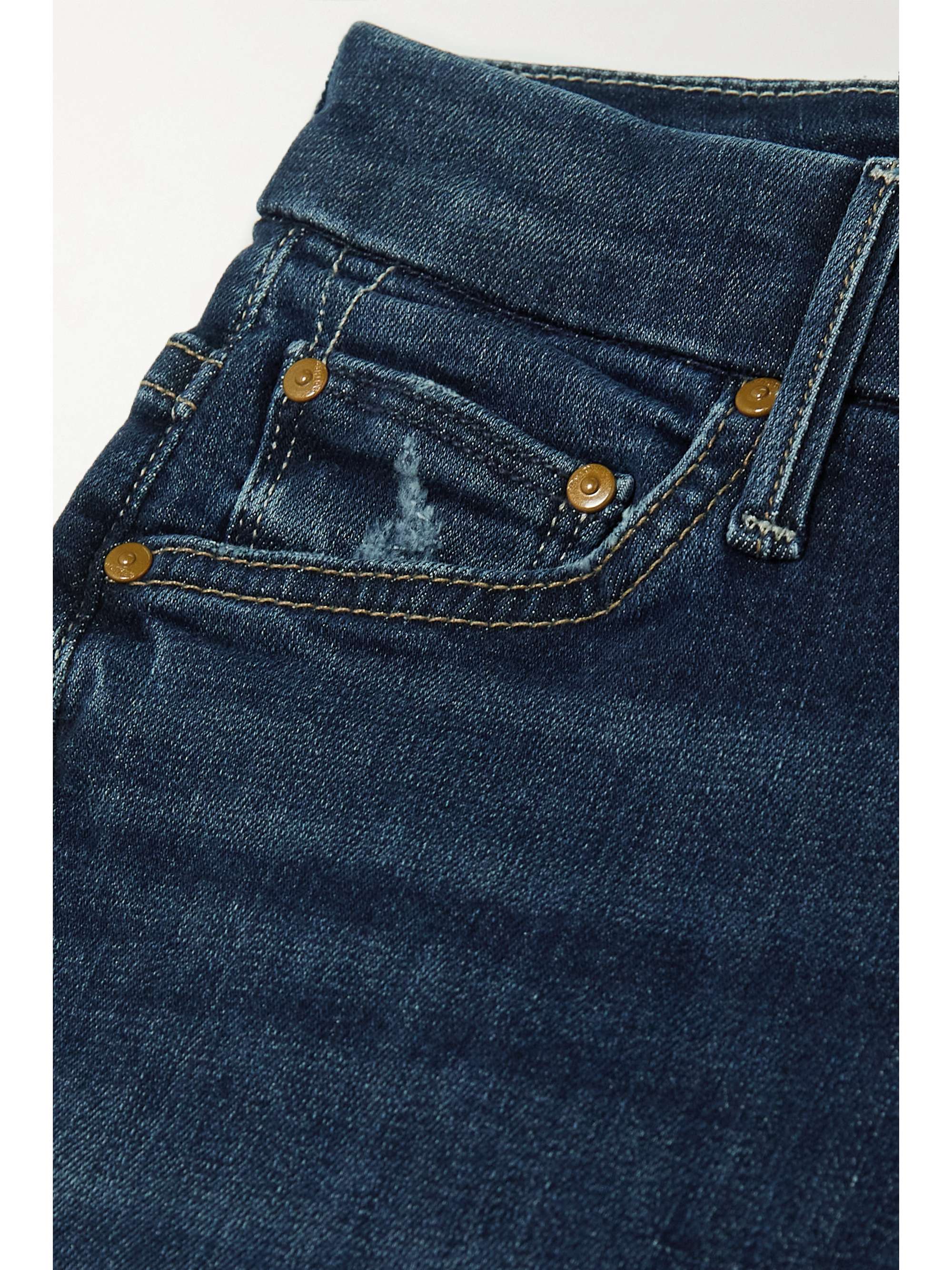 MOTHER The Looker high-rise cropped skinny jeans