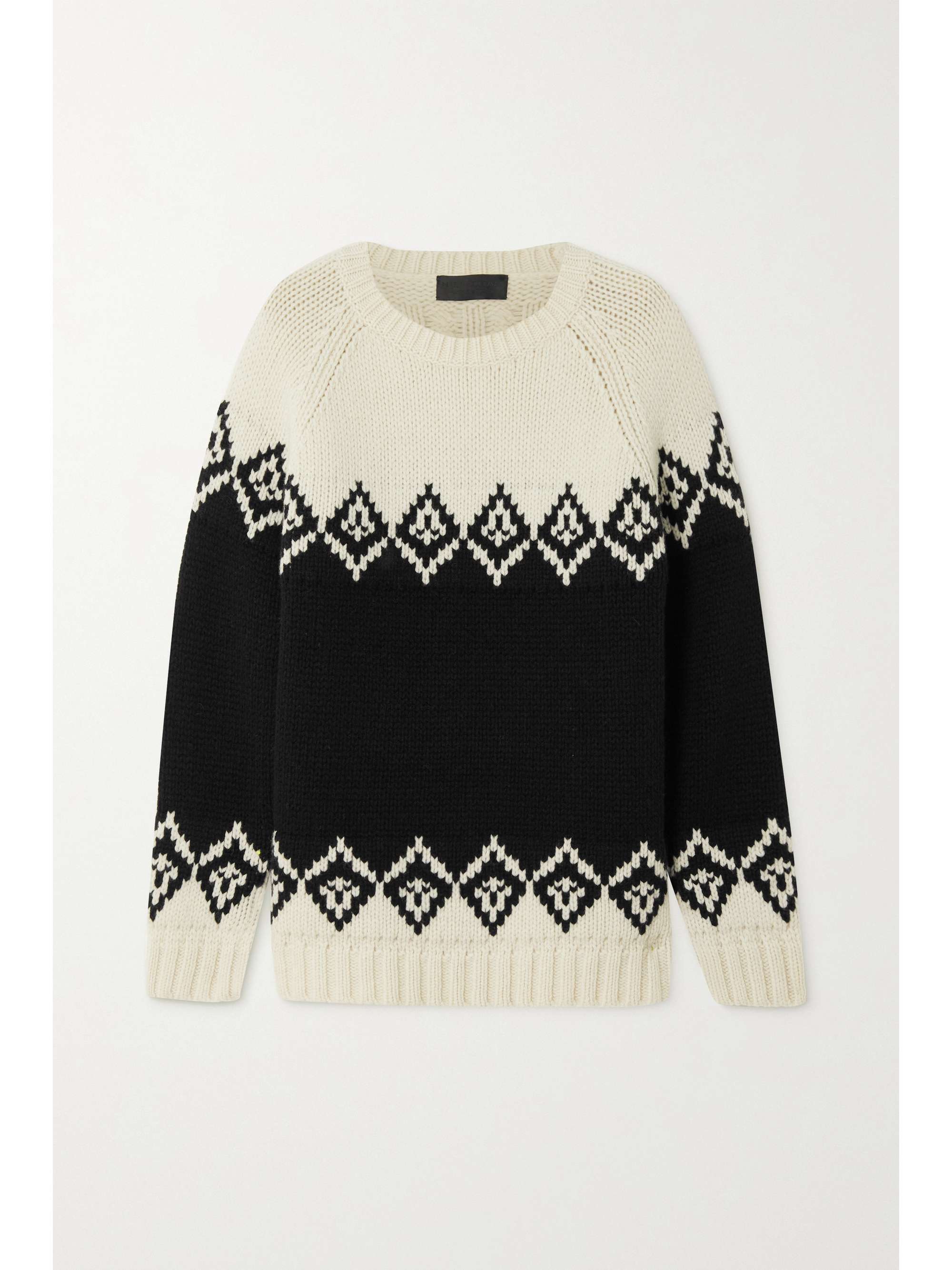 NILI LOTAN Helene Fair Isle wool sweater | NET-A-PORTER