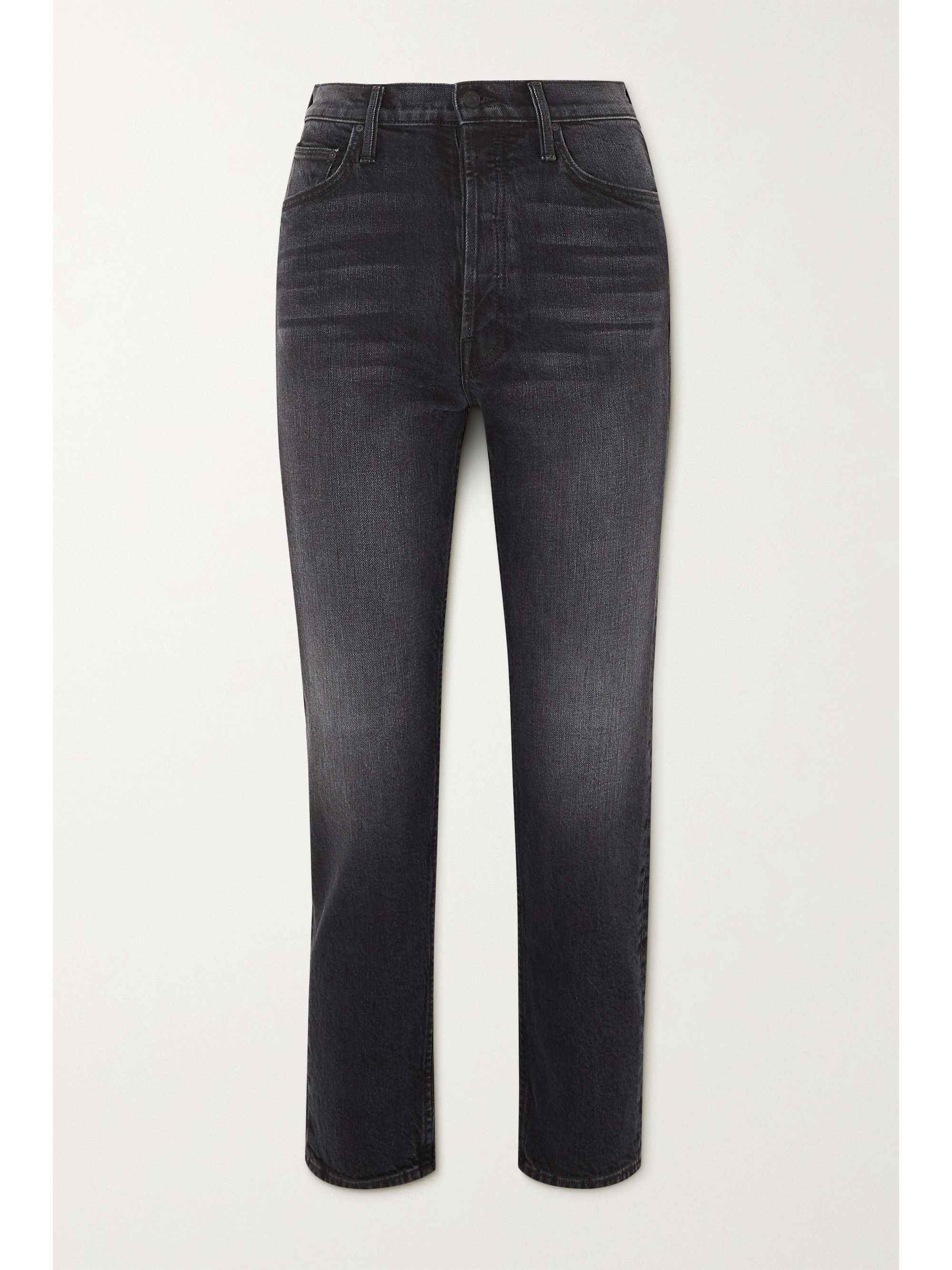 Black The Tomcat high-rise straight-leg 