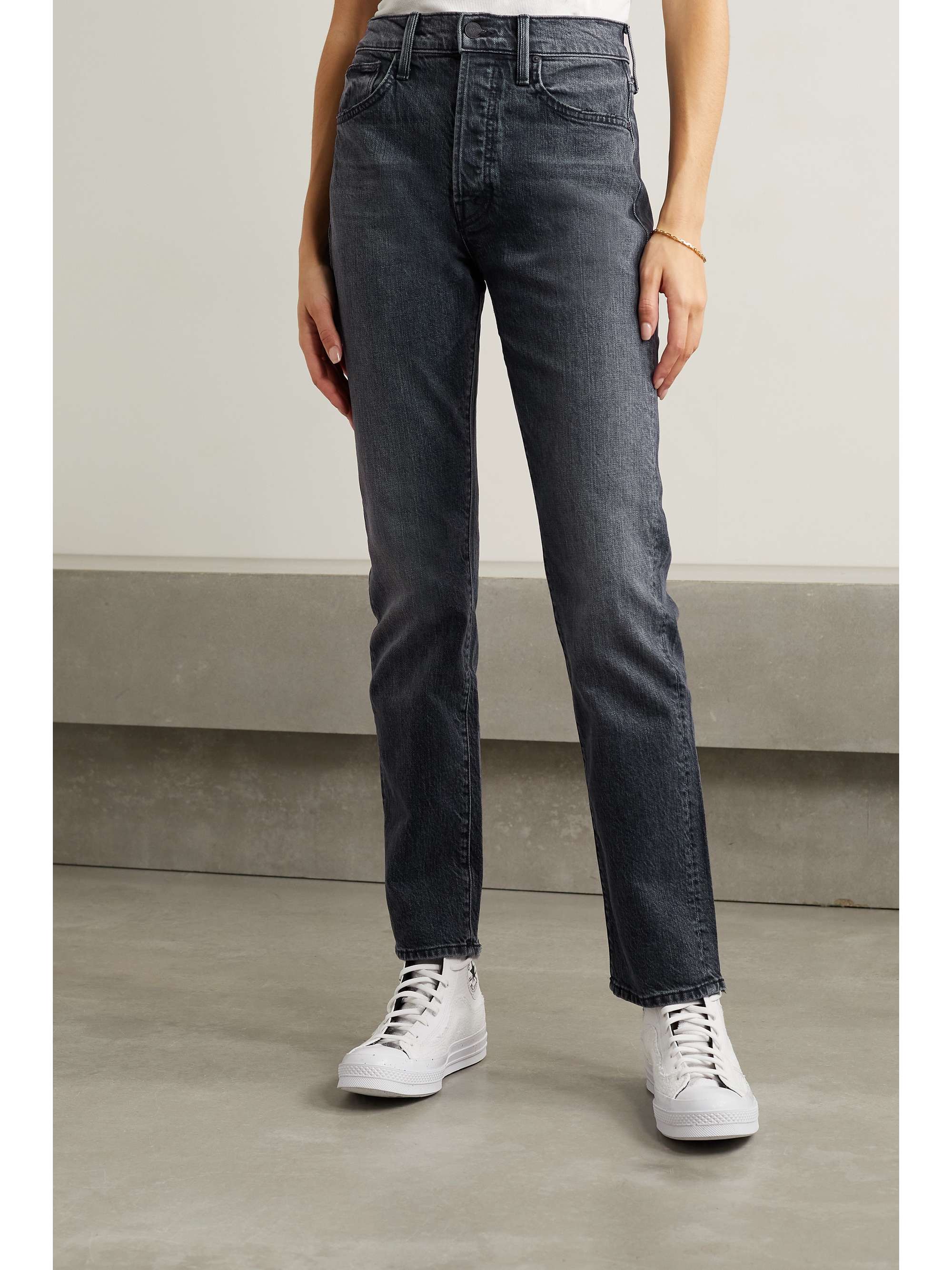 Charcoal Hiker Hover high-rise straight 