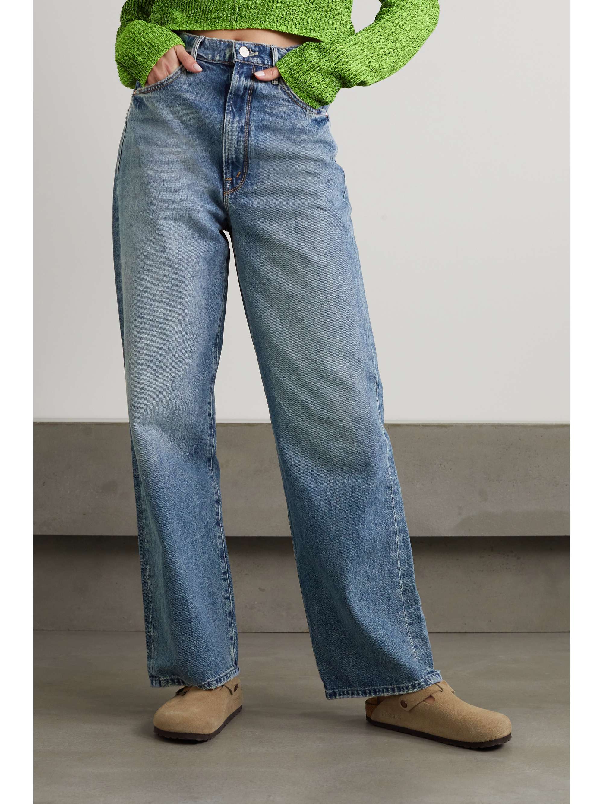 Quần jeans ống rộng của Mother