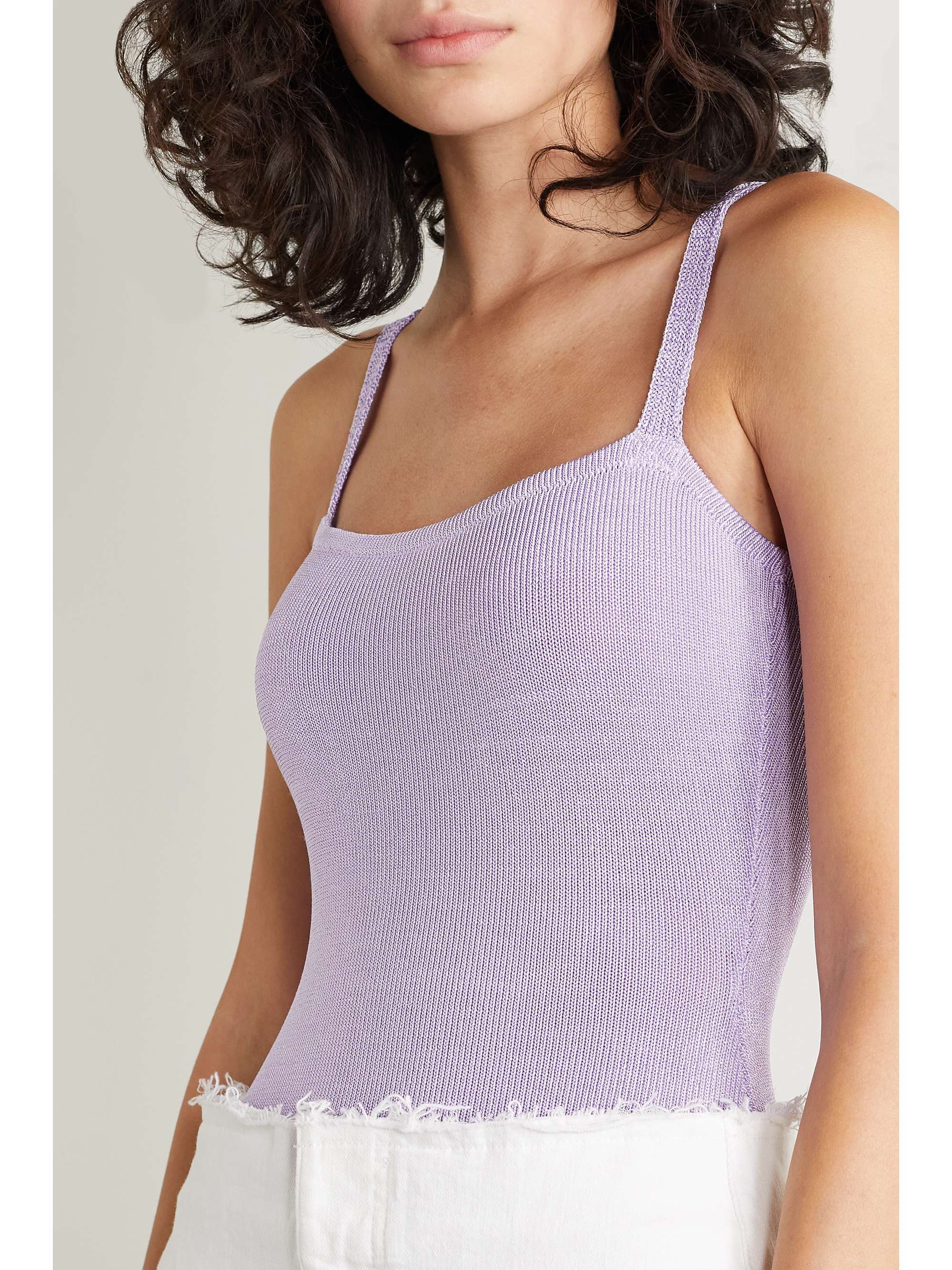 CALLE DEL MAR + NET SUSTAIN ribbed-knit bodysuit
