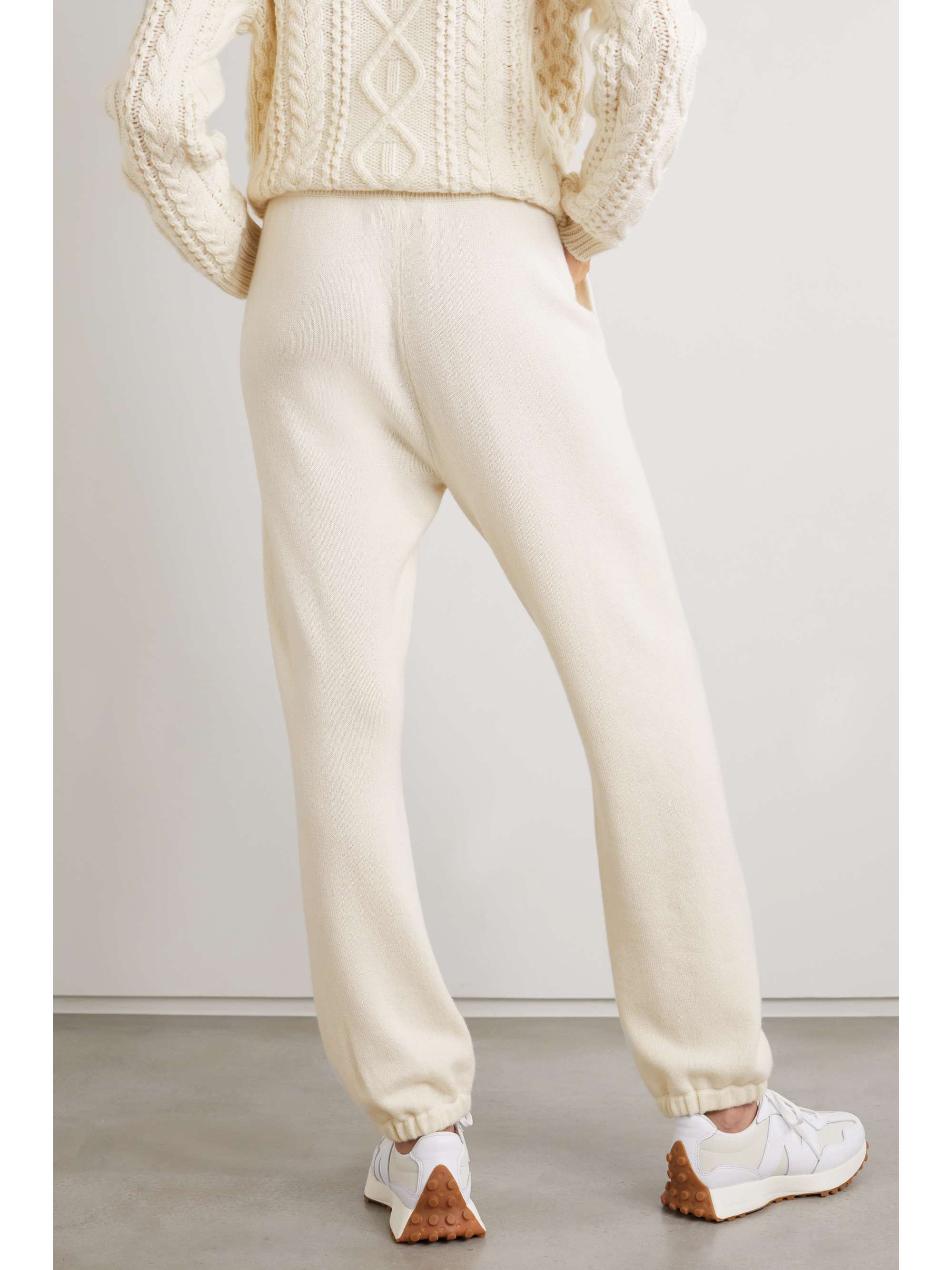 NILI LOTAN Cashmere track pants