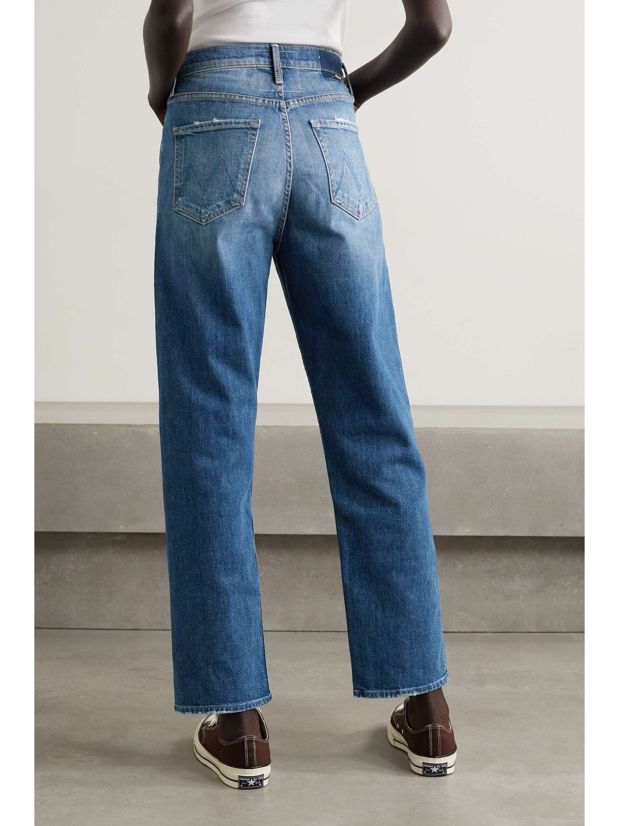 Mid denim Study Hover high-rise 
