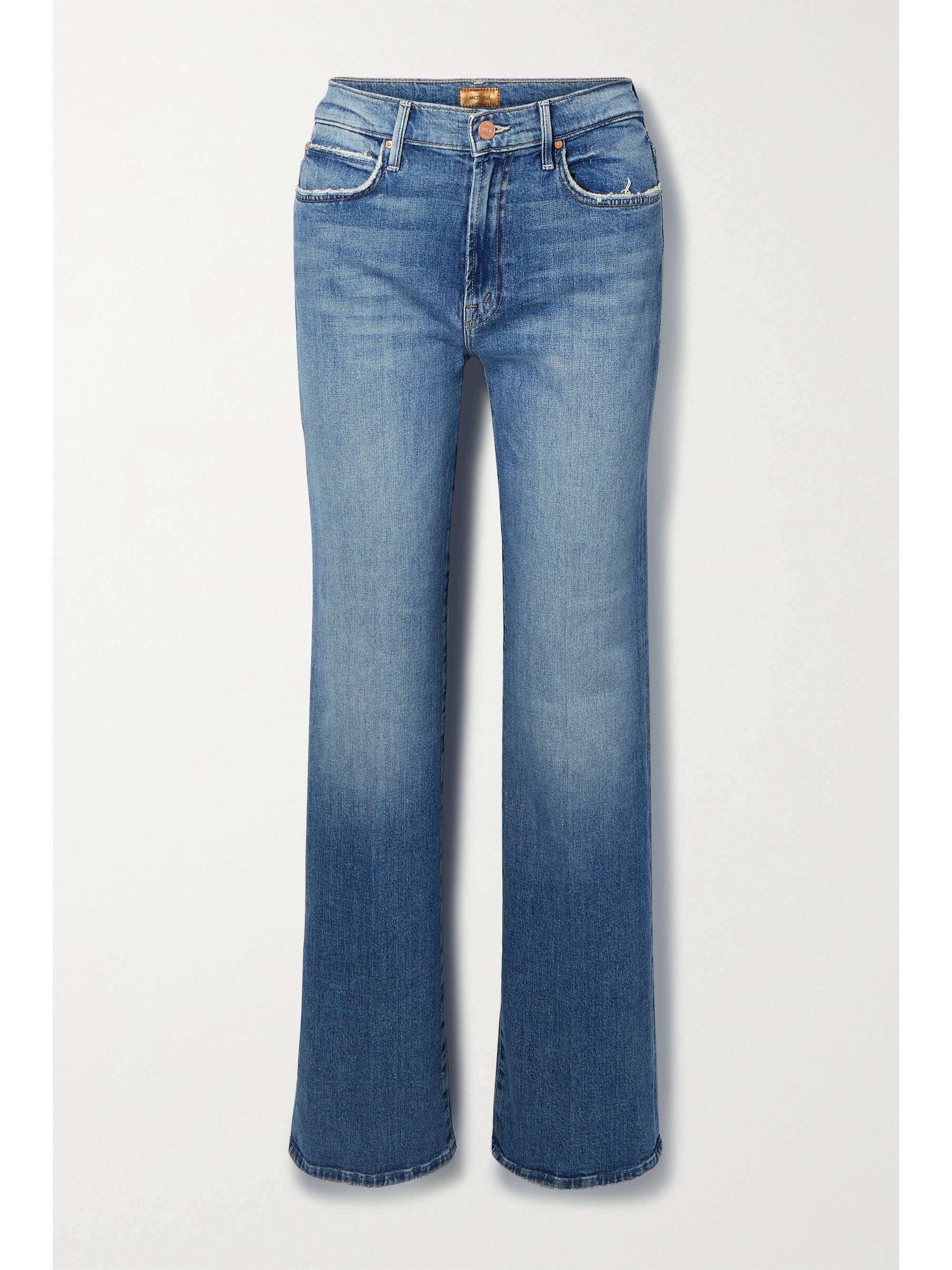 high-rise bootcut jeans | MOTHER 