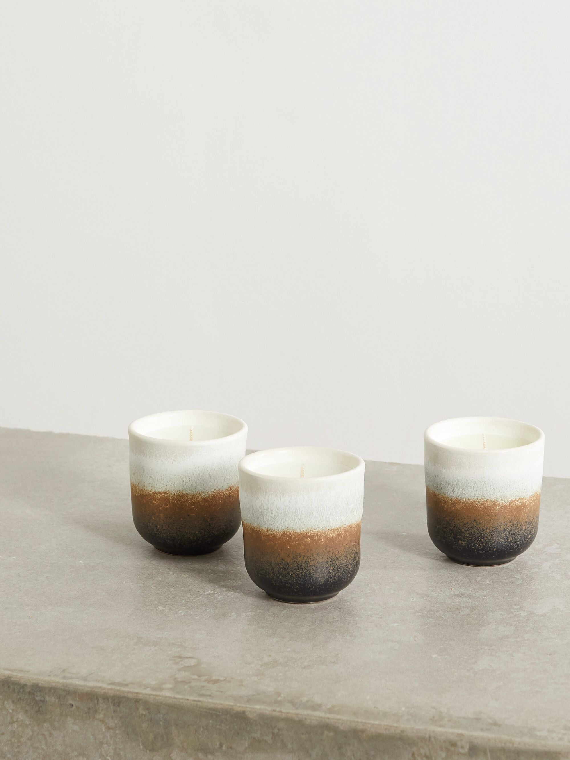 SOHO HOME Set of three scented candles, 3 x 160g