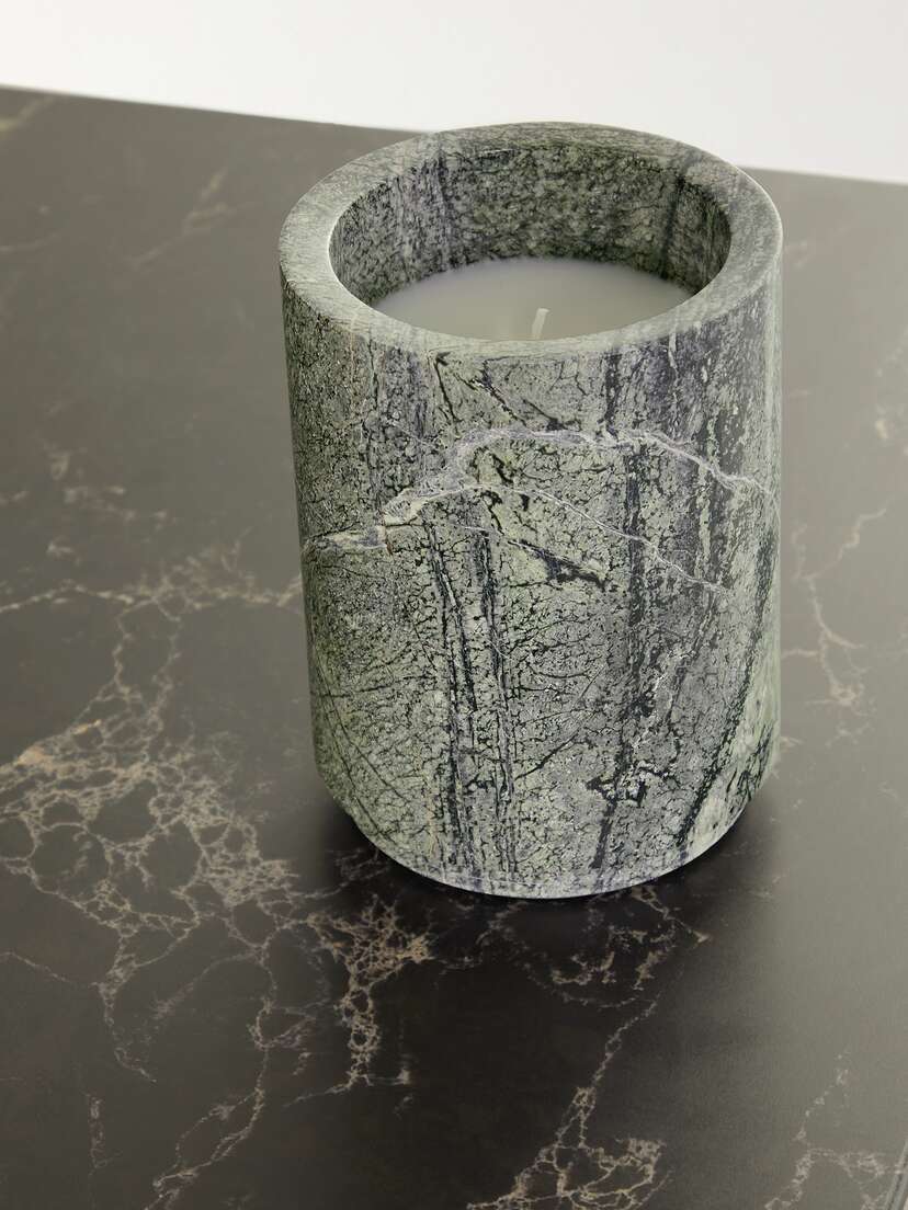 Soho Home Verona Scented Candle - Leather & Oud, 250g