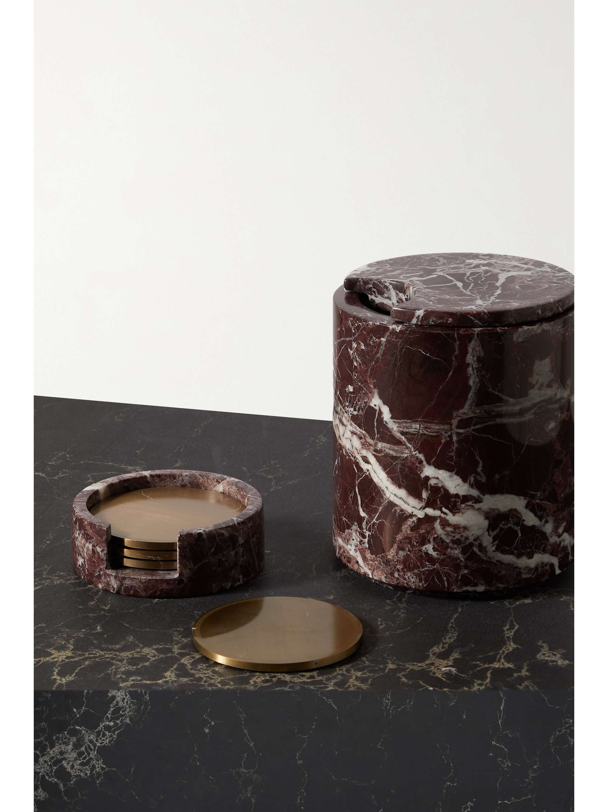 SOHO HOME Pavel marble ice bucket NETAPORTER