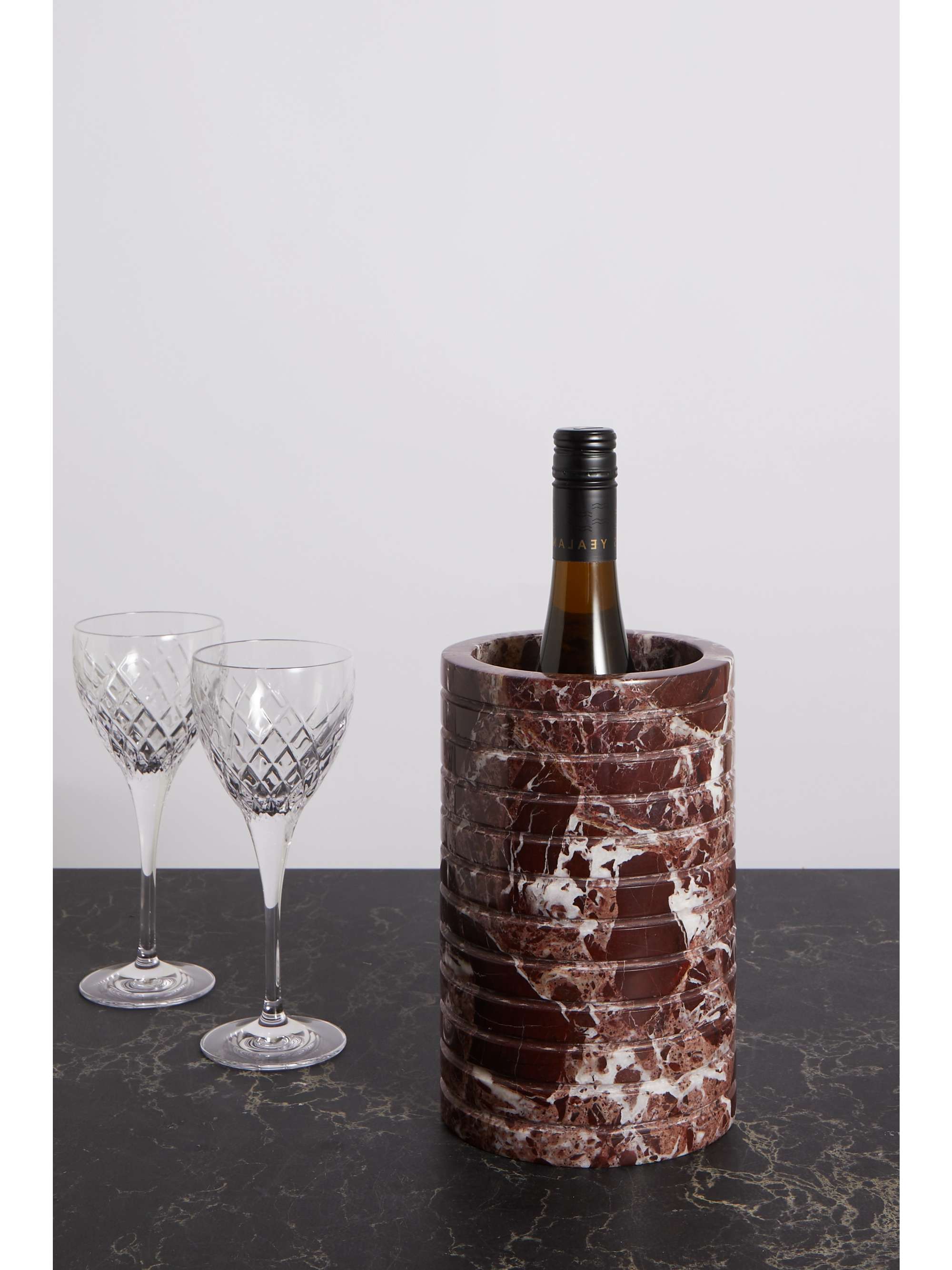 SOHO HOME Pavel marble wine cooler NETAPORTER