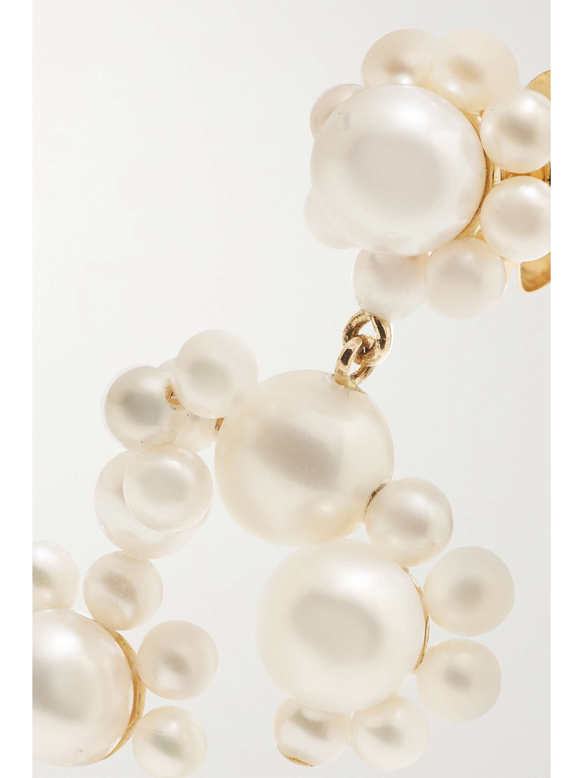 SOPHIE BILLE BRAHE Fontaine de Perle 14-karat gold pearl single earring