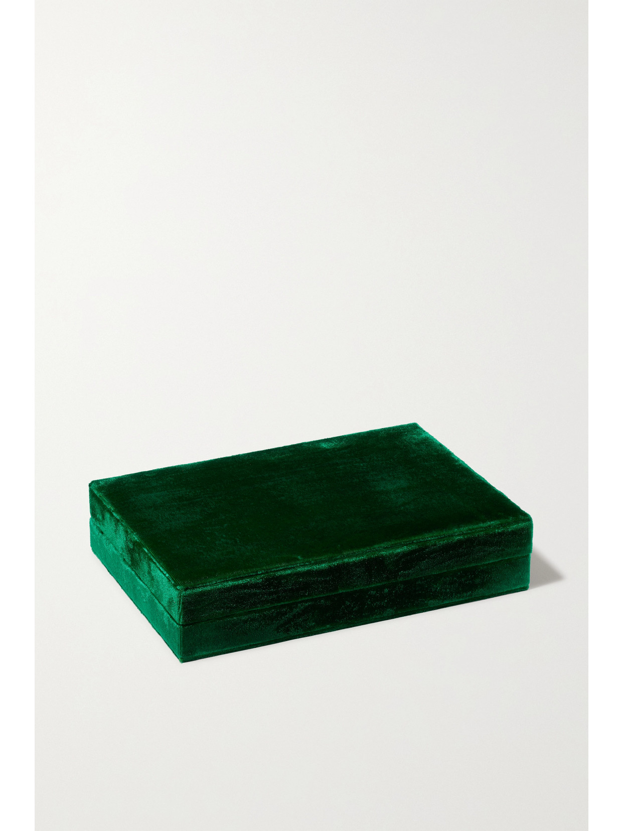 Sophie Bille Brahe - Trésor Large Velvet Jewelry Box - Green