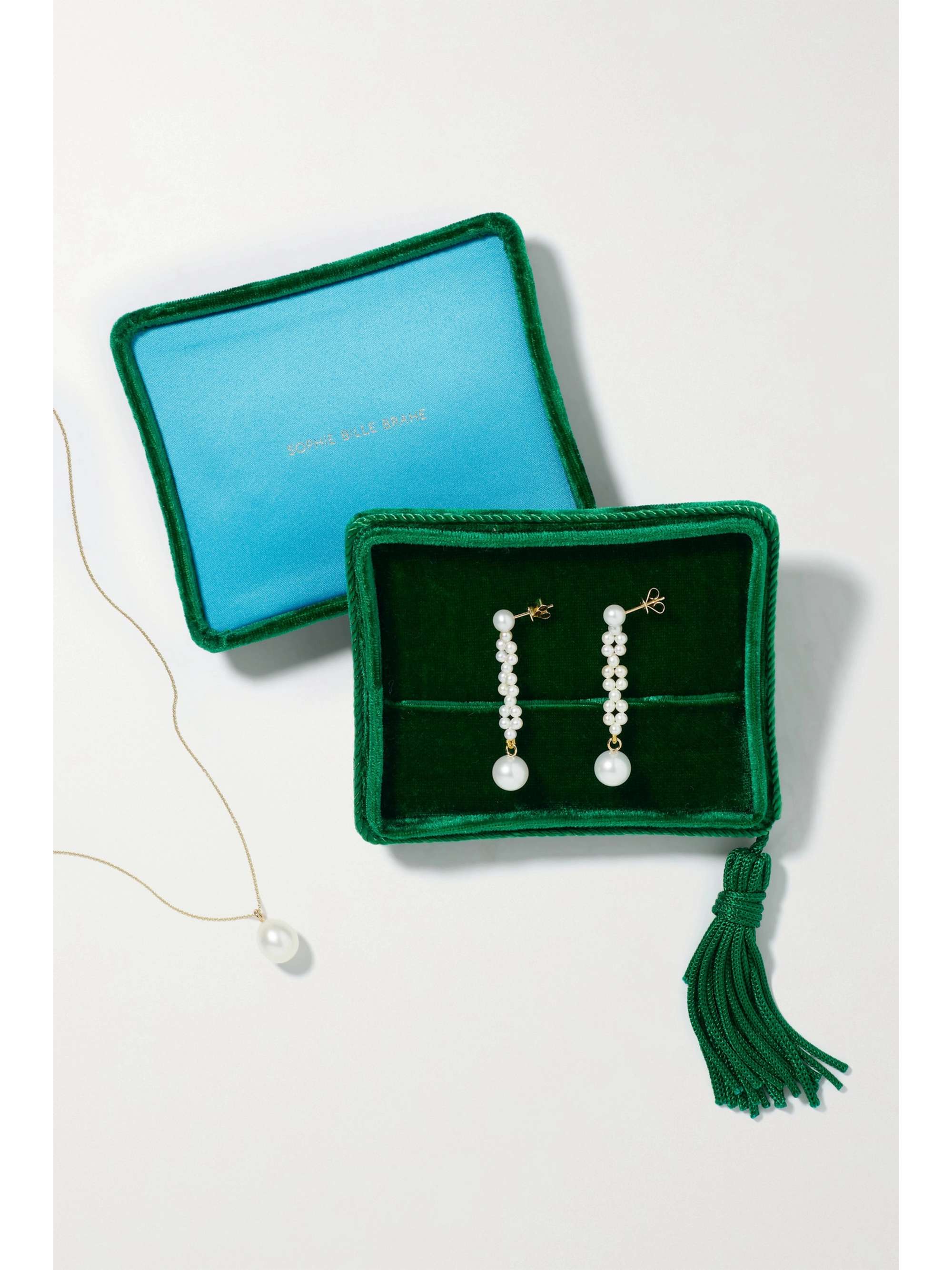 SOPHIE BILLE BRAHE Boîte à bijoux en velours