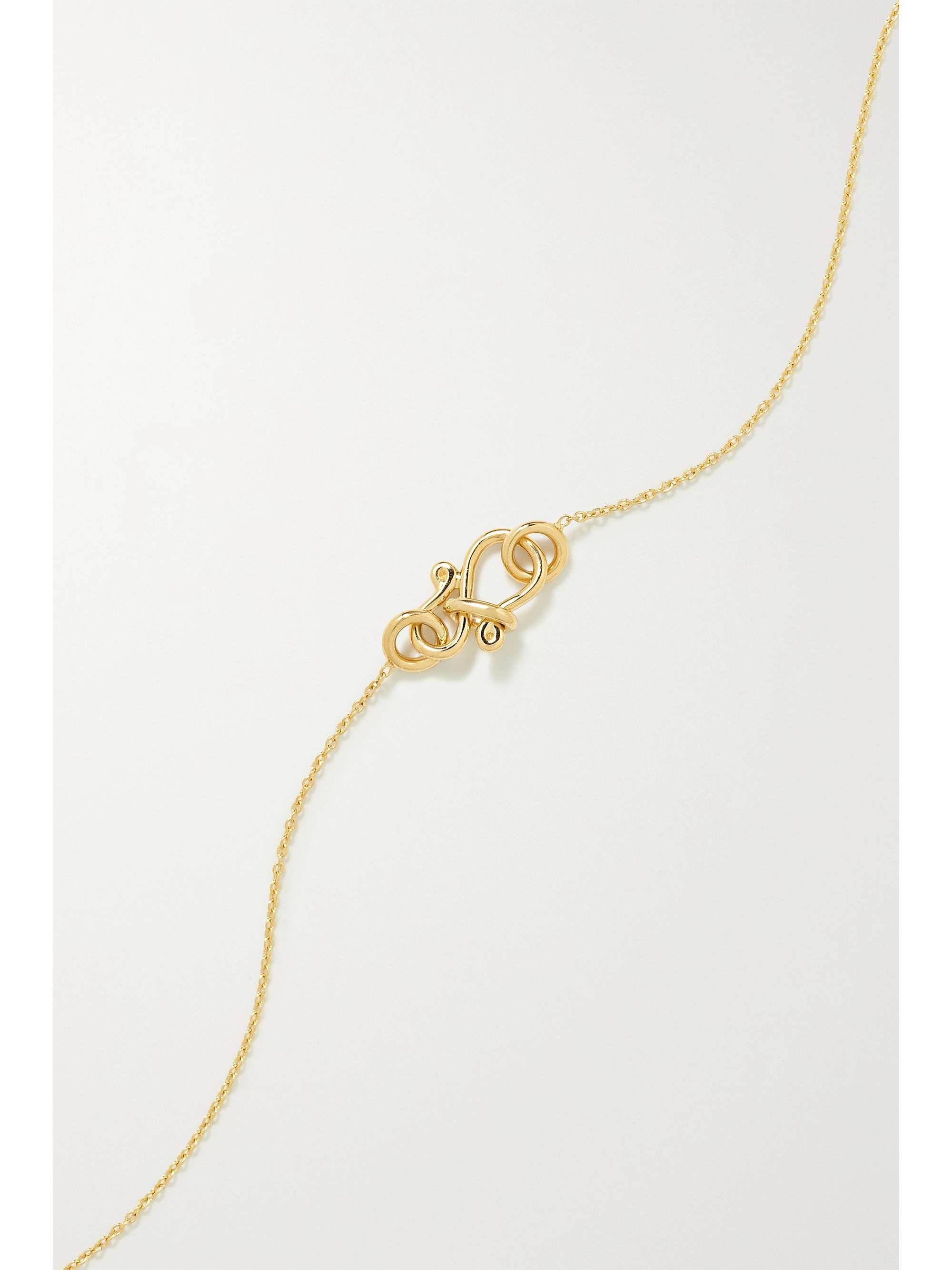 SOPHIE BILLE BRAHE Échelle Ocean 18-karat gold diamond necklace