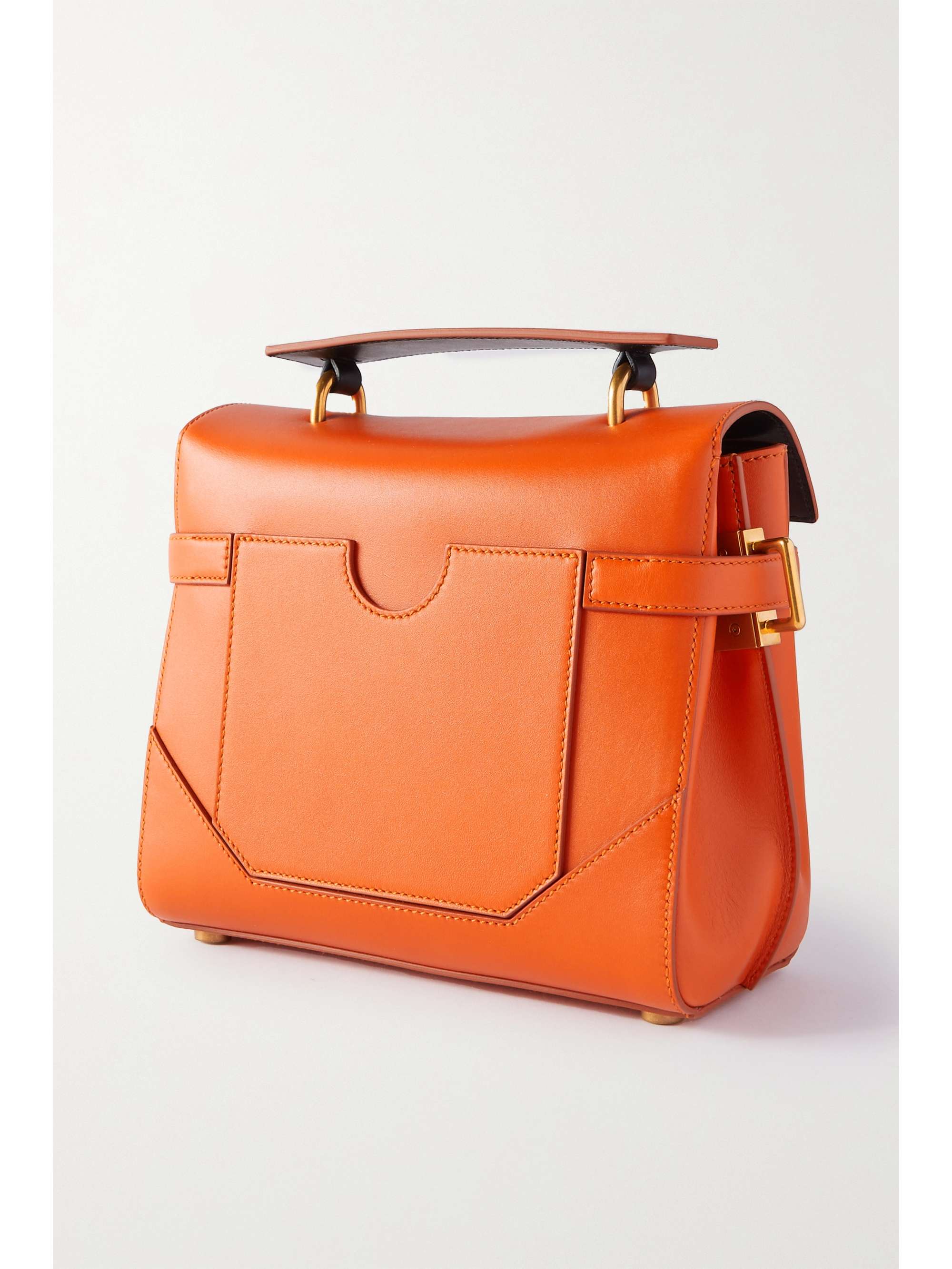 BALMAIN BBuzz 23 leather shoulder bag NETAPORTER