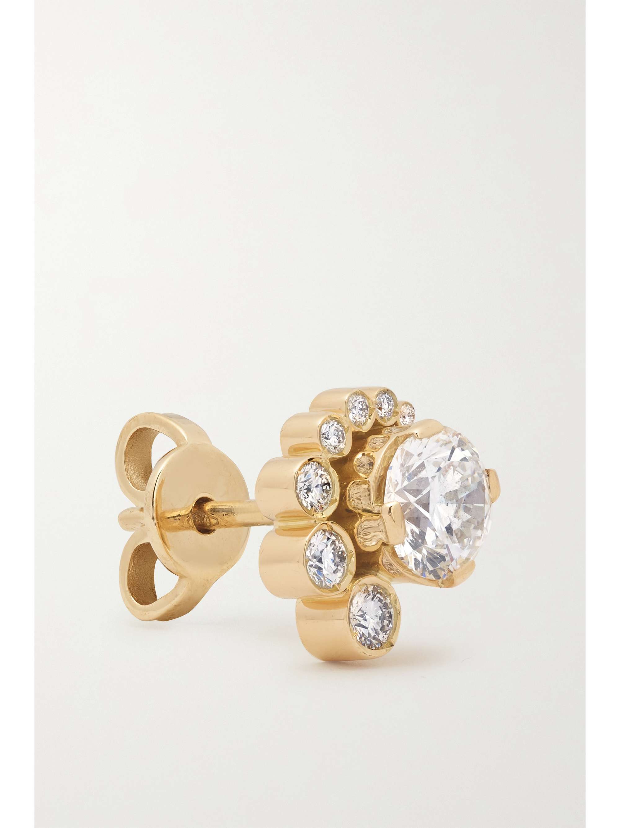 SOPHIE BILLE BRAHE Celestine Diamant 18-karat gold diamond single earring