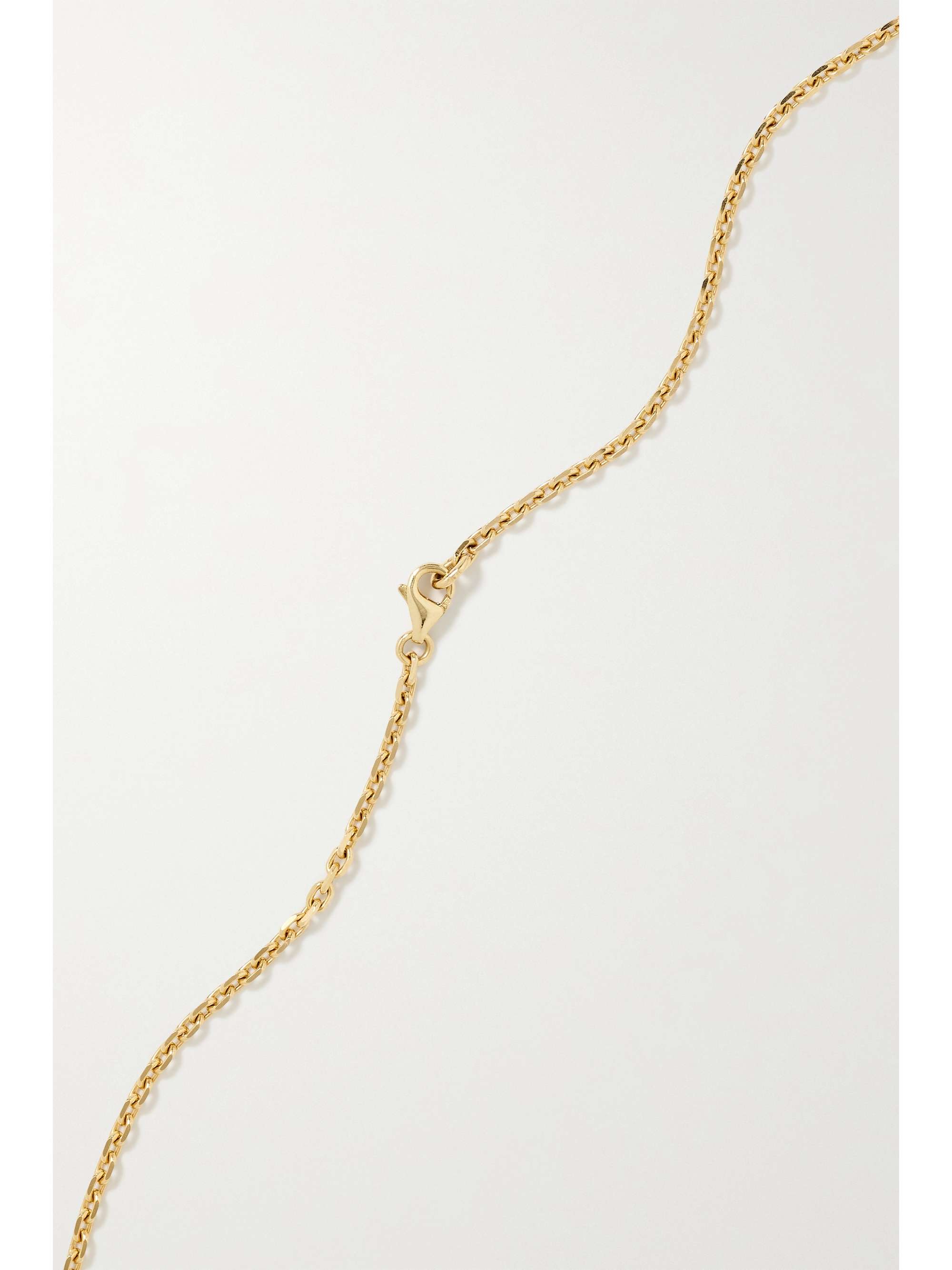 VILTIER Magnetic Twist 18-karat recycled gold multi-stone necklace