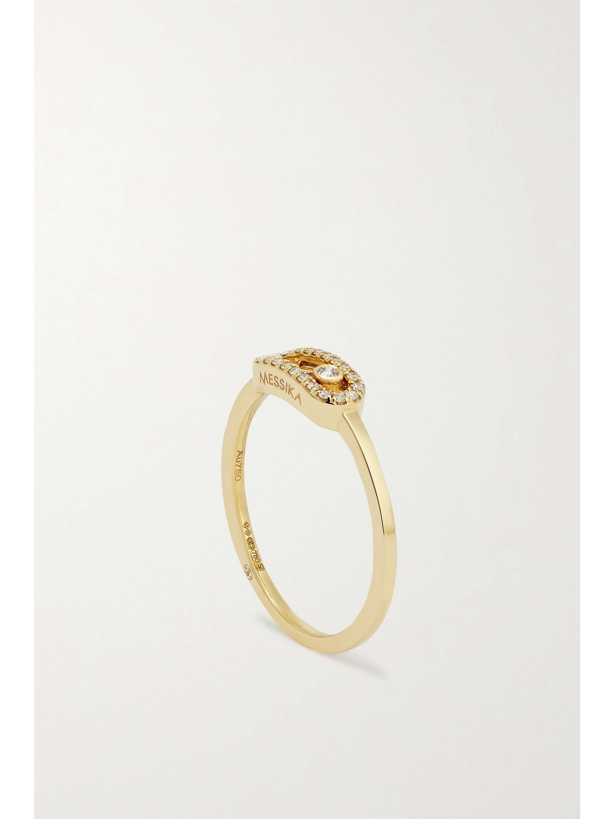 MESSIKA Bague en or 18 carats (750/1000) et diamants Move Uno