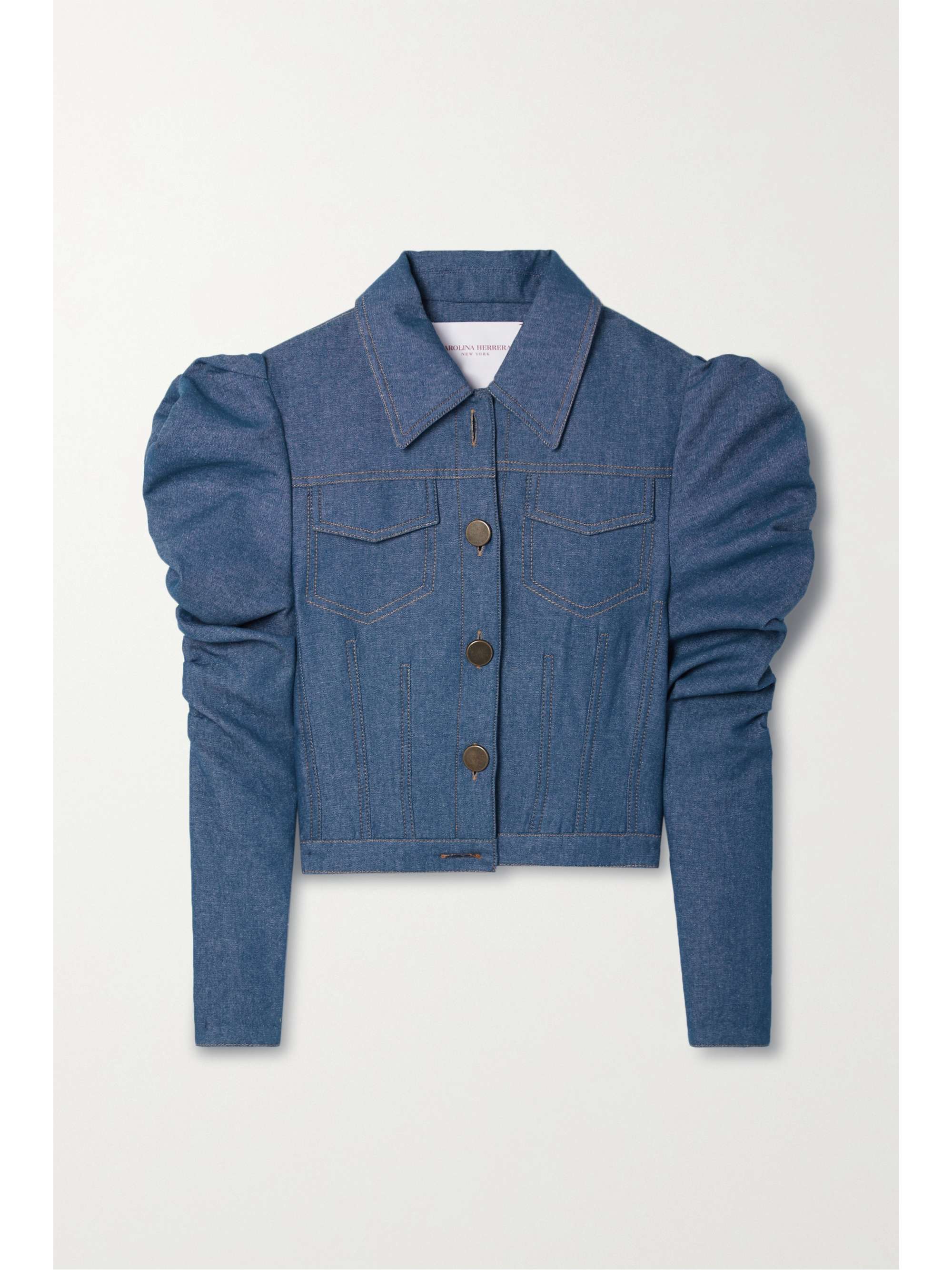 Dark denim Cropped denim jacket 