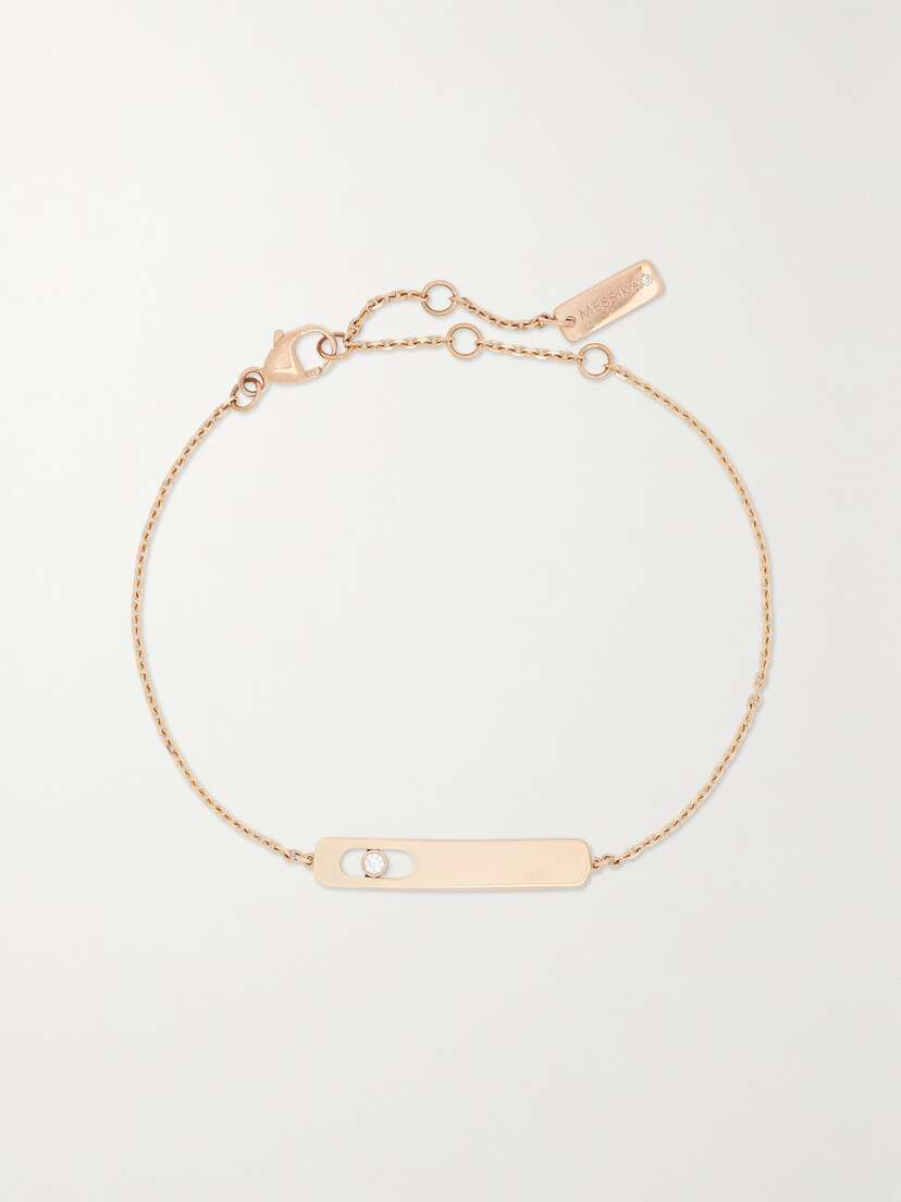 Messika My First Diamond 18-karat Rose Gold Diamond Bracelet