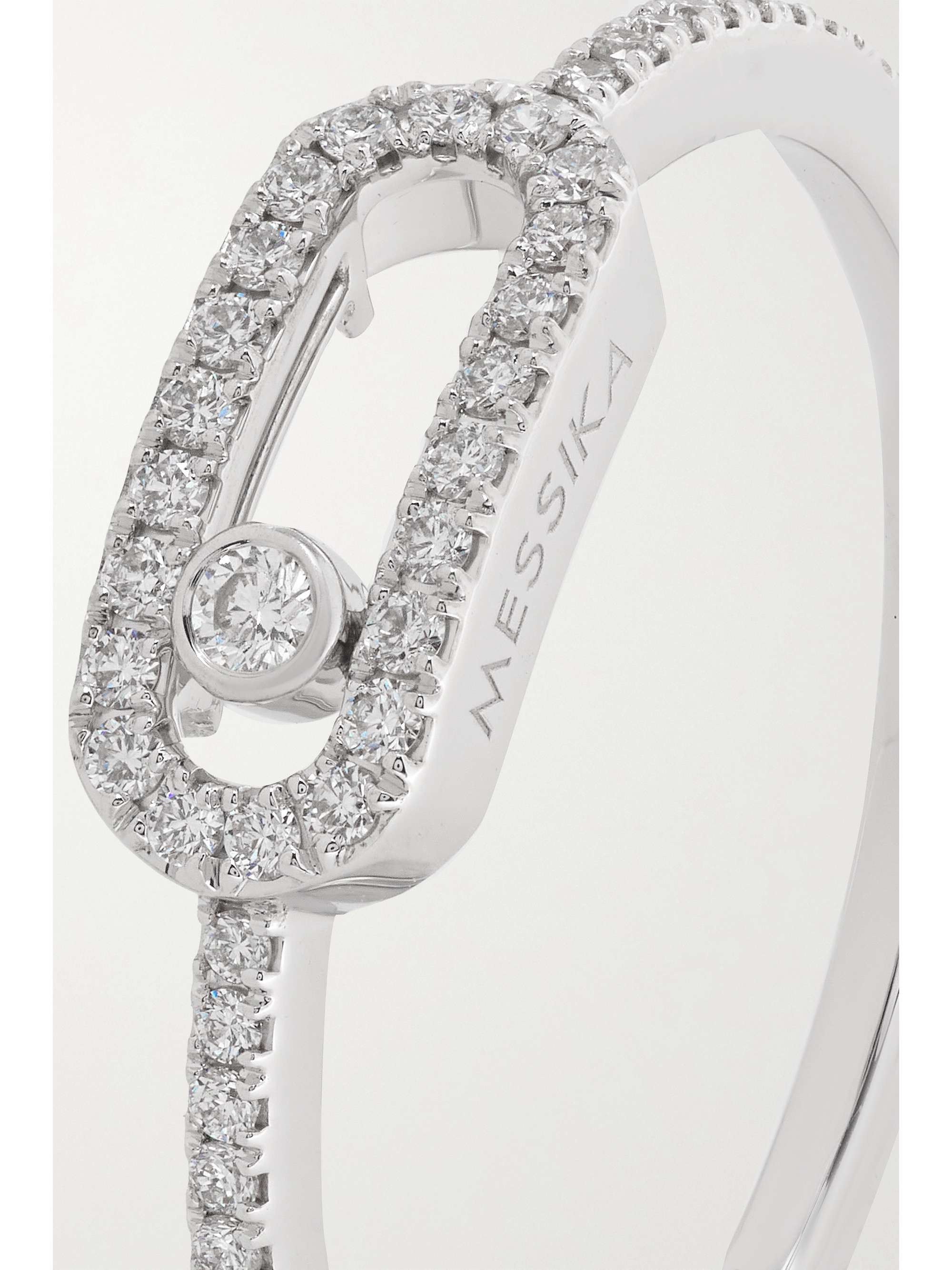 MESSIKA Move Uno 18-karat white gold diamond ring