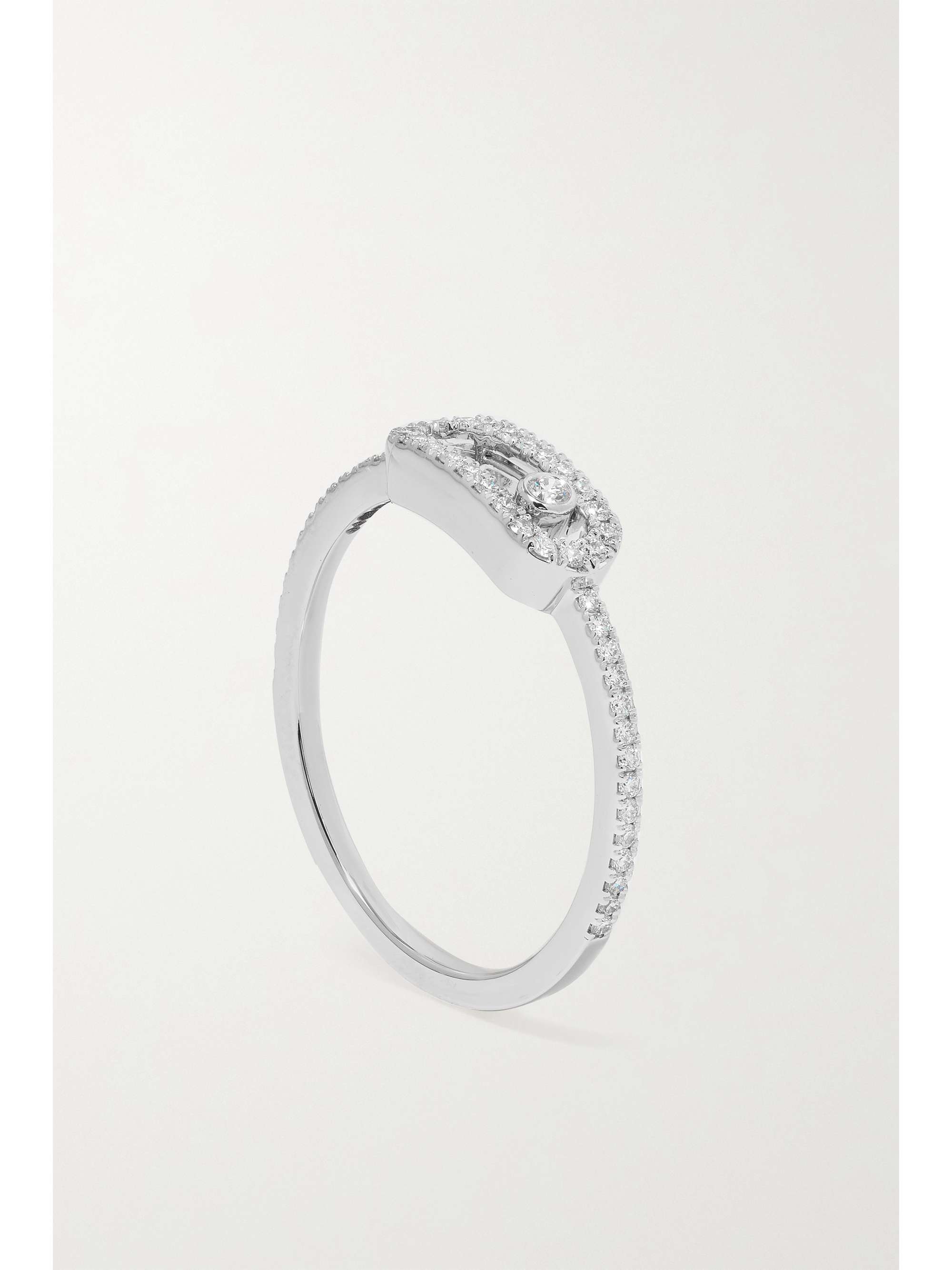 MESSIKA Move Uno 18-karat white gold diamond ring