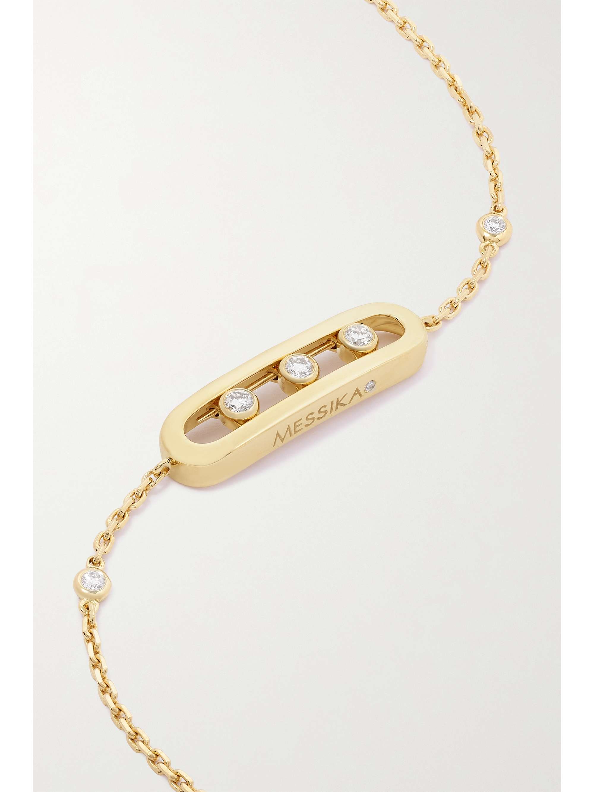 MESSIKA Baby Move 18-karat white gold diamond bracelet