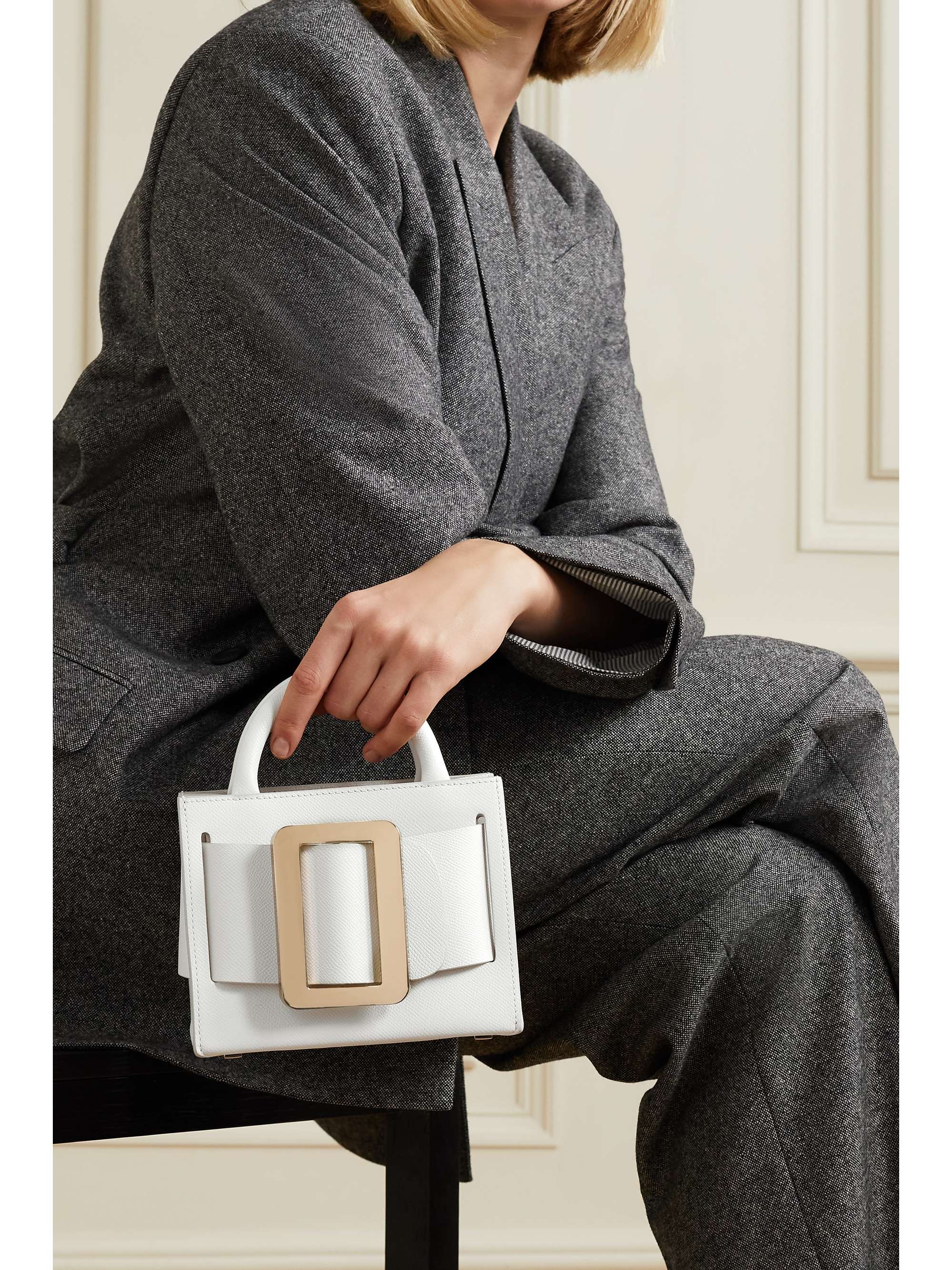 BOYY Bobby 18 buckled leather tote