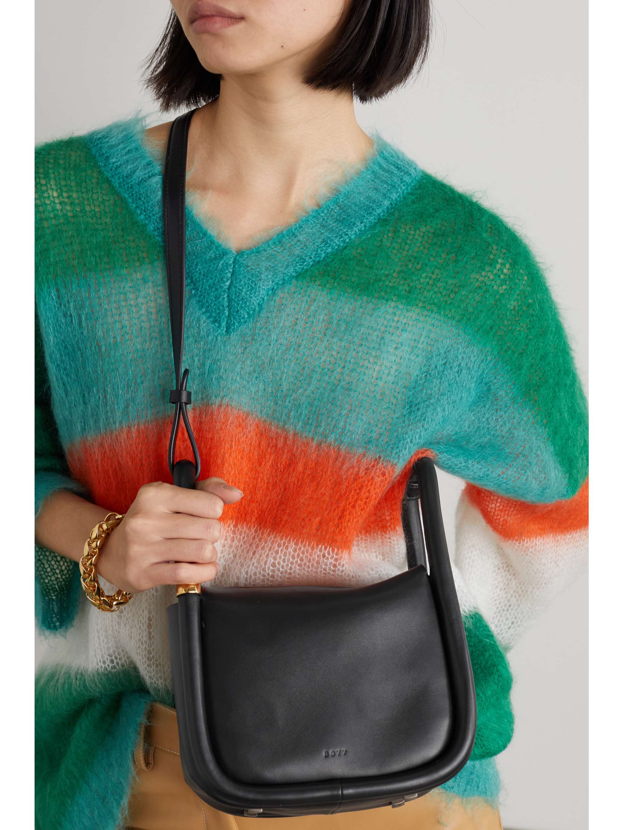 BOYY Wonton 20 textured-leather tote