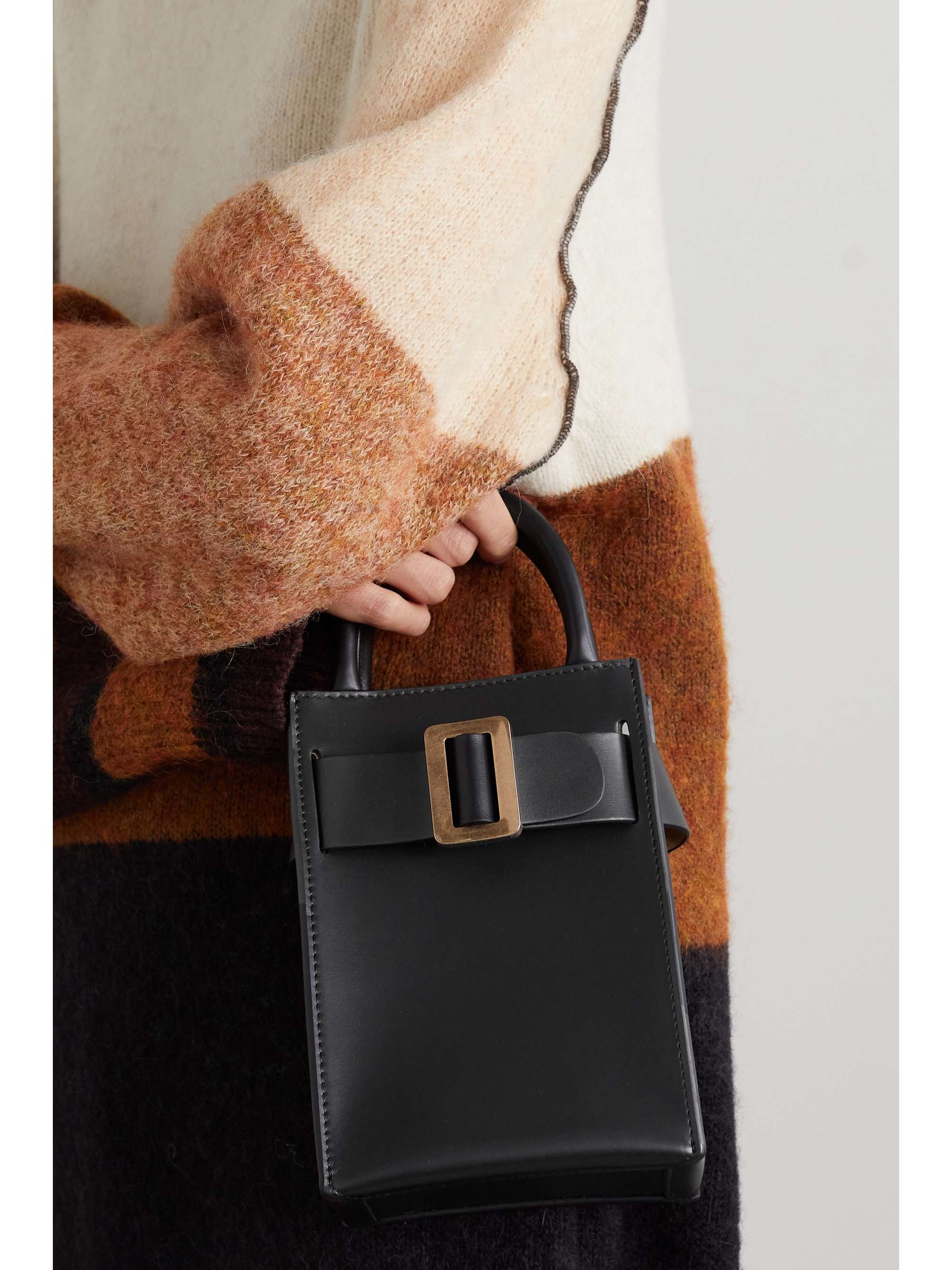 BOYY Bobby Tourist buckled leather shoulder bag