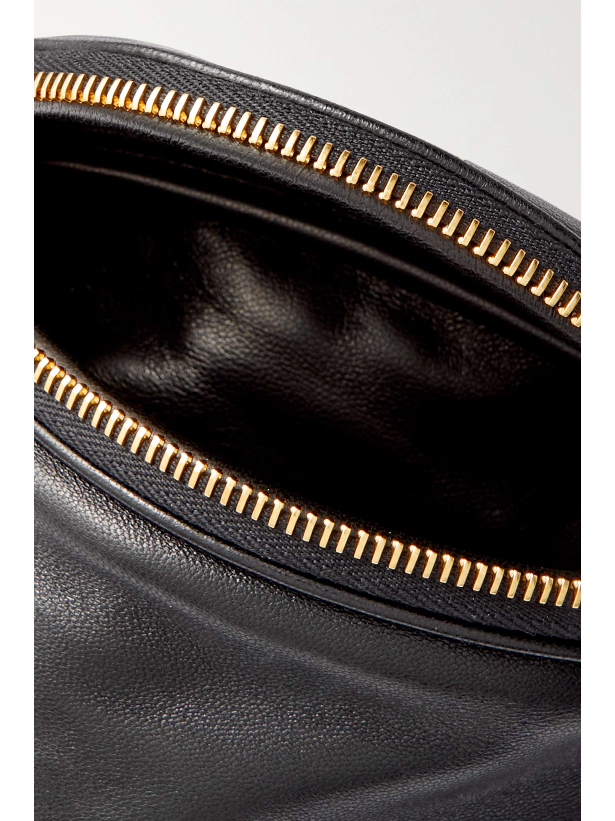 JIL SANDER Knotted Moon leather shoulder bag