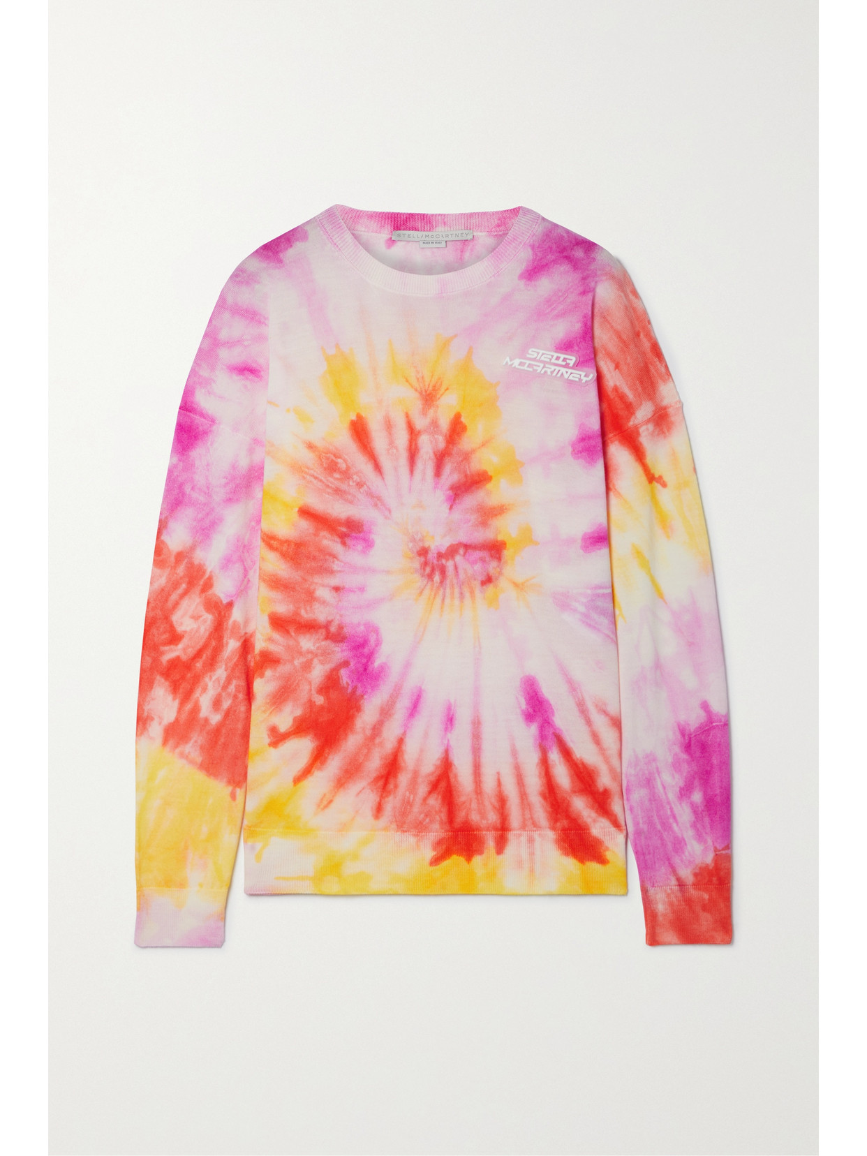 Stella McCartney Tie-dyed Wool Sweater - Pink
