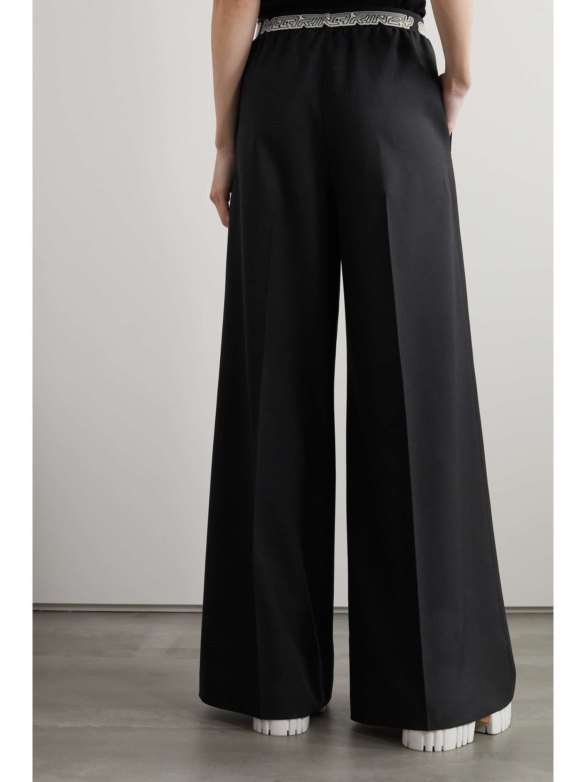 STELLA MCCARTNEY Wool wide-leg pants | NET-A-PORTER