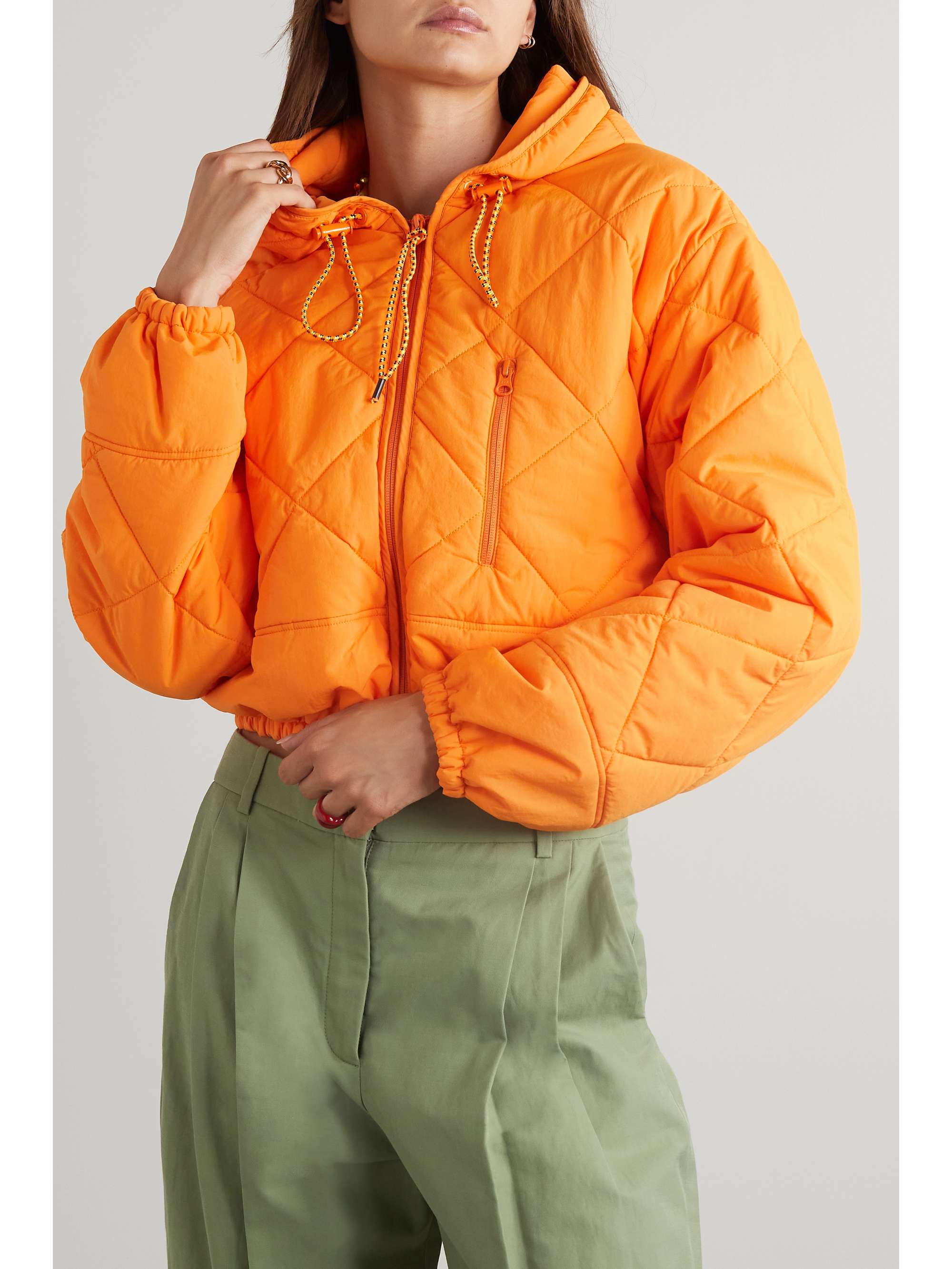 orange crop windbreaker