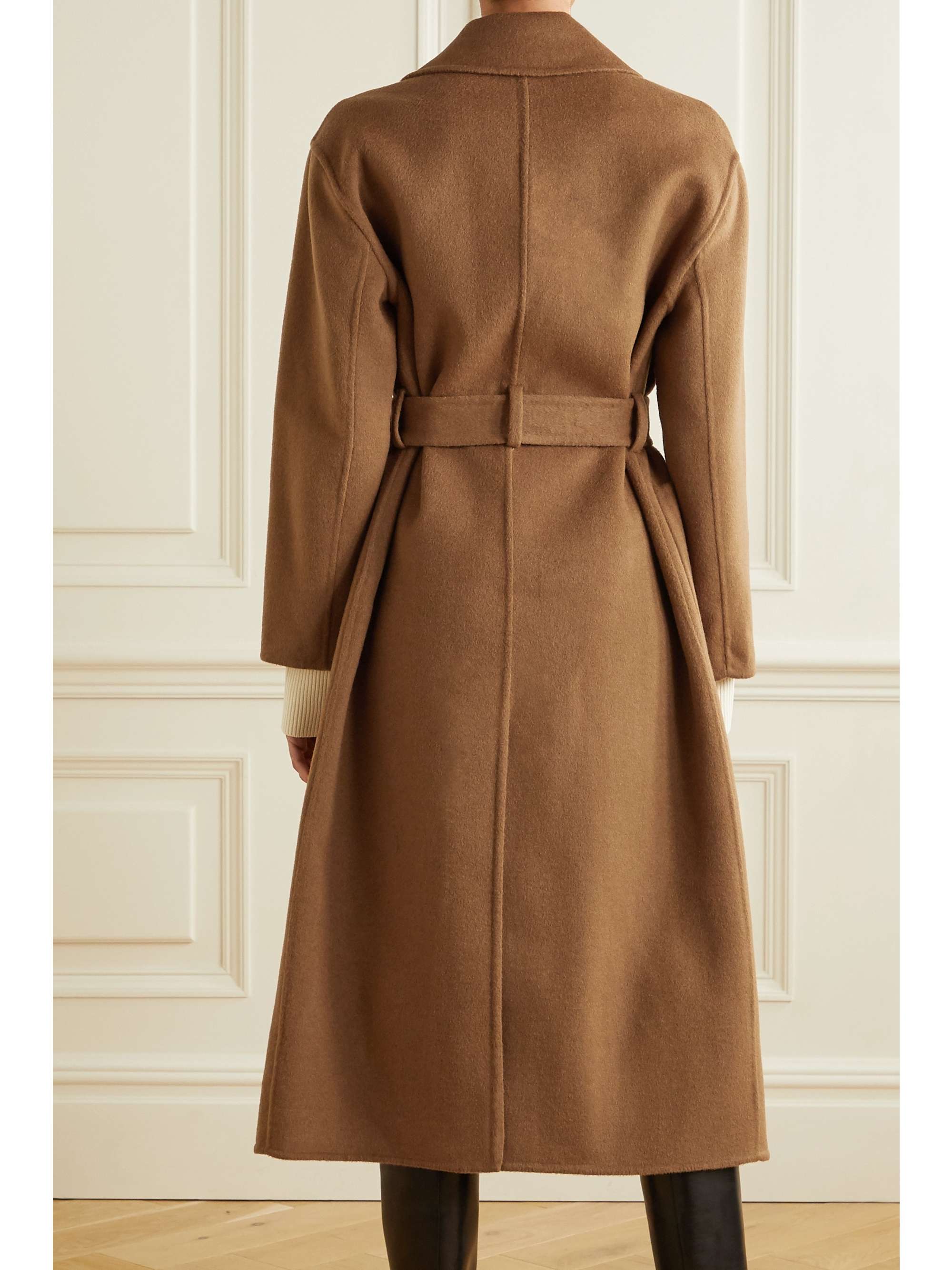 MICHAEL MICHAEL KORS Belted wool-blend felt coat