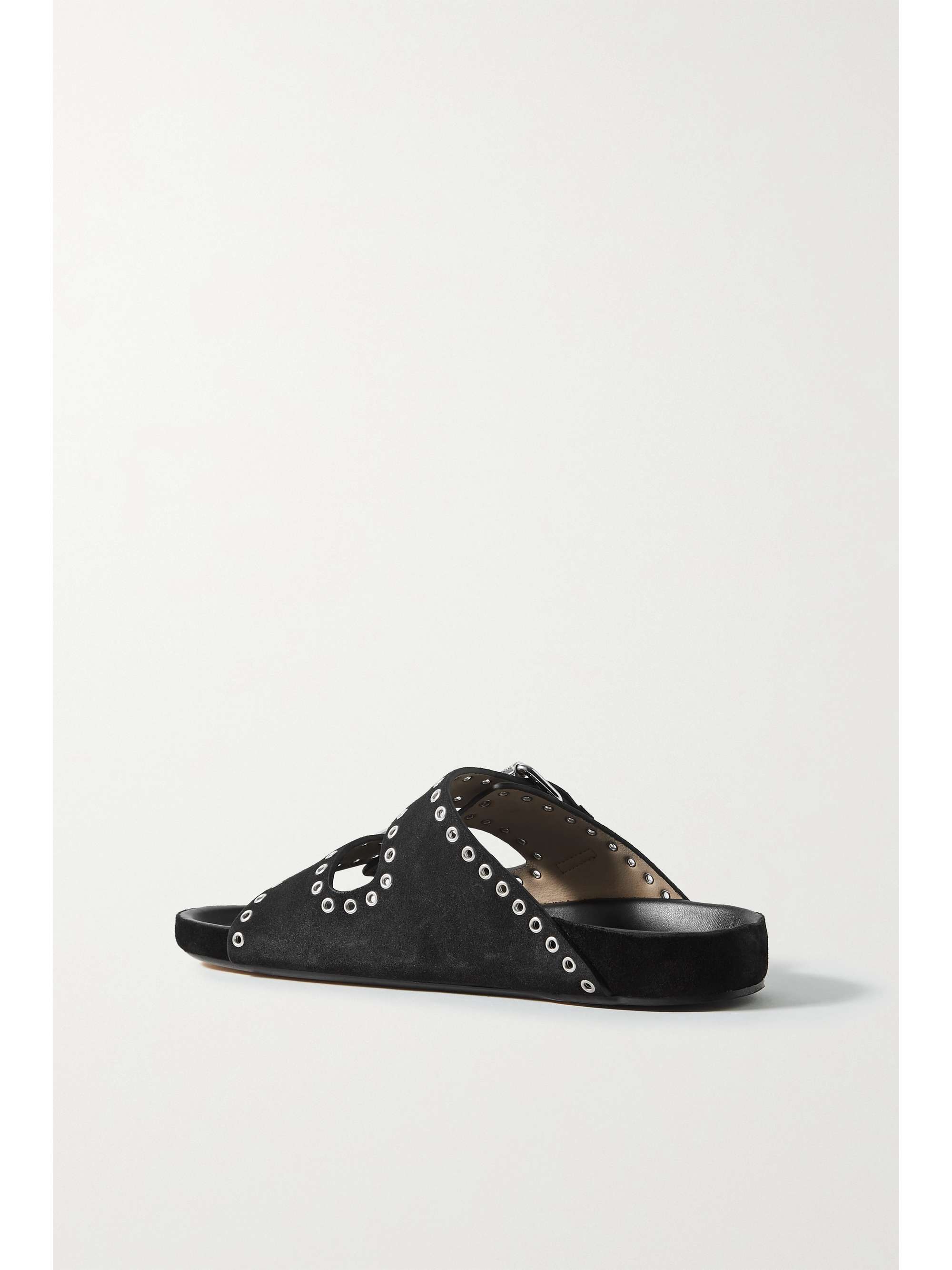 ISABEL MARANT Claquettes en cuir à clous Lennyo