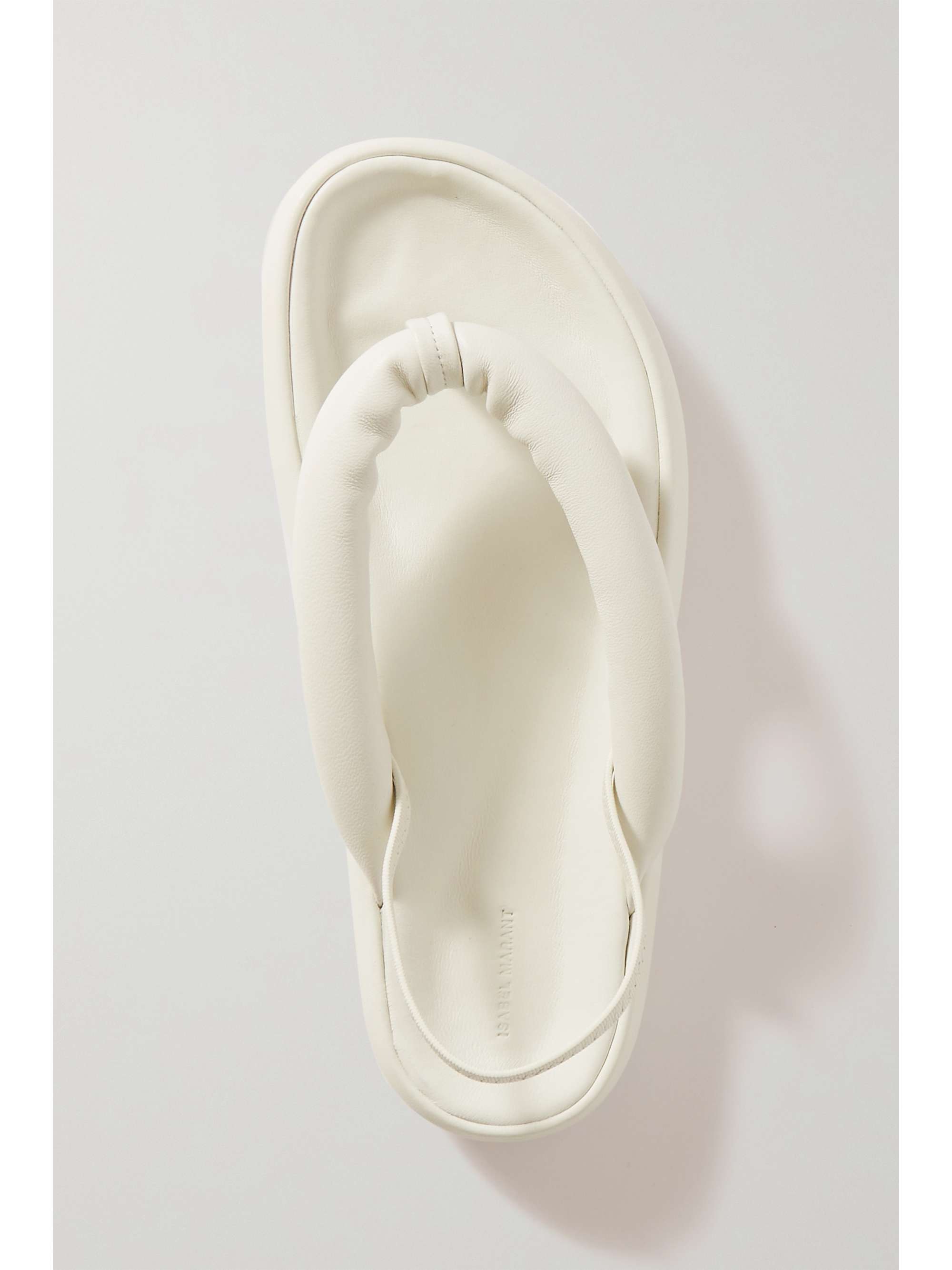 ISABEL MARANT Orene padded leather platform sandals