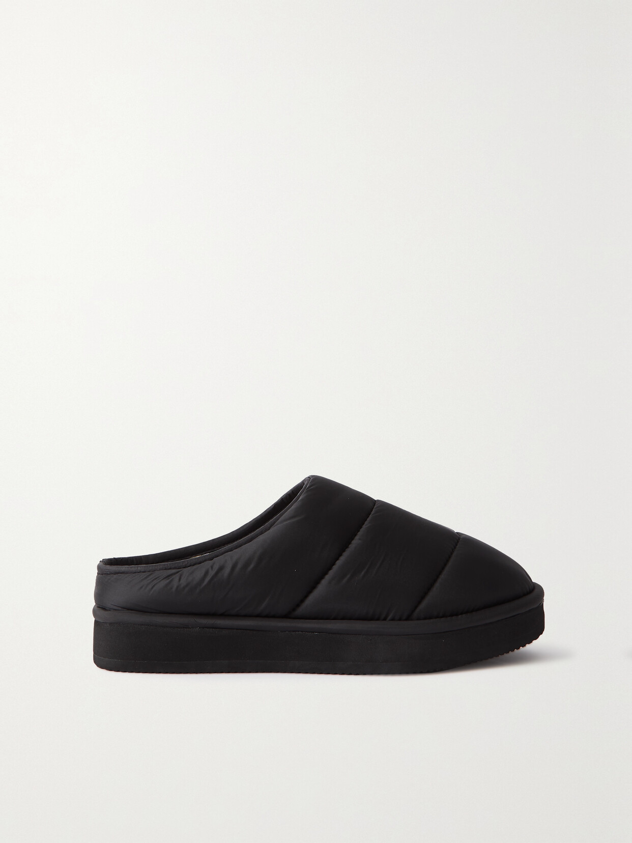 LOEFFLER RANDALL OTTO PADDED QUILTED SHELL SLIPPERS