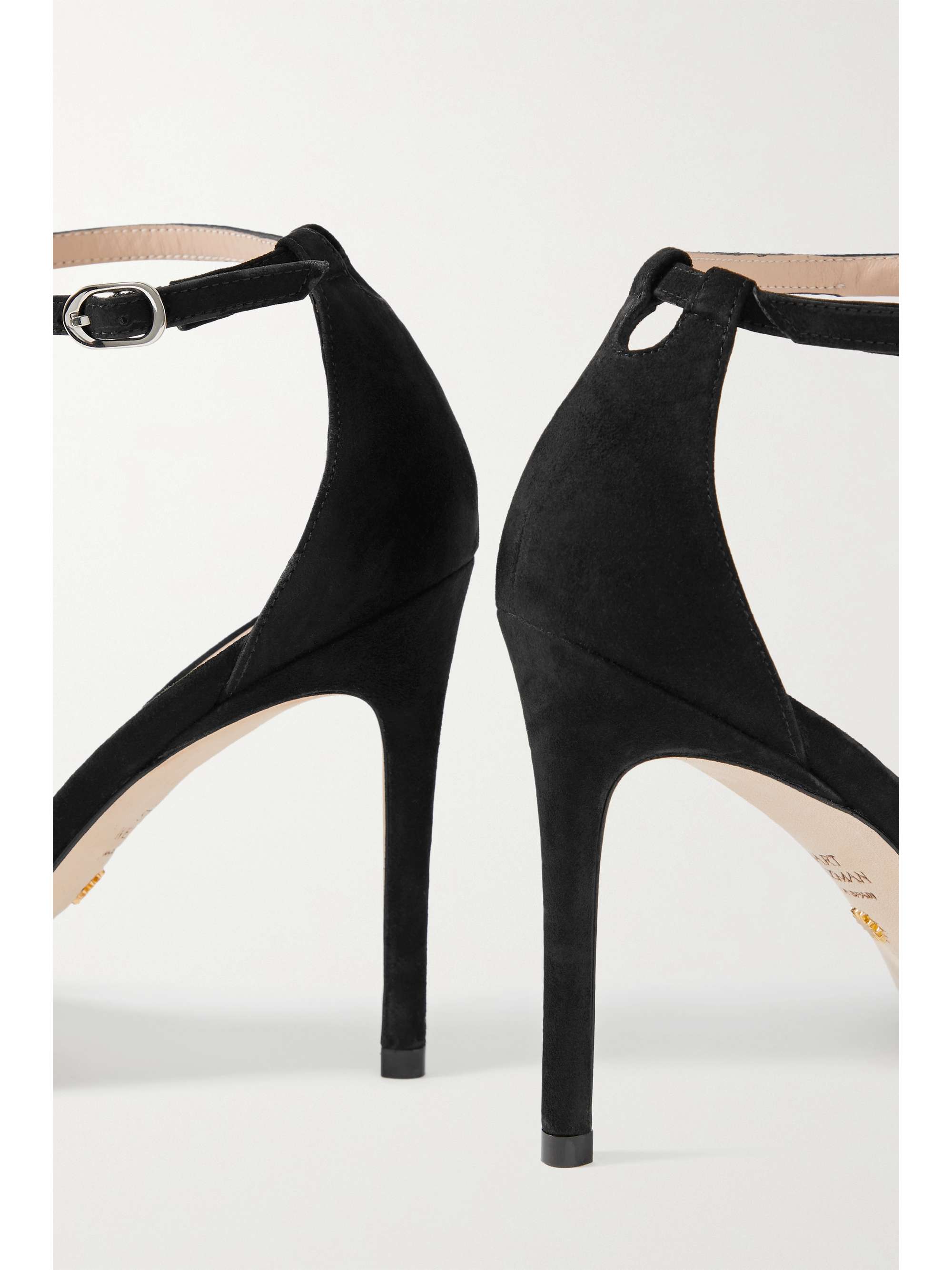 STUART WEITZMAN Stardust embellished suede sandals