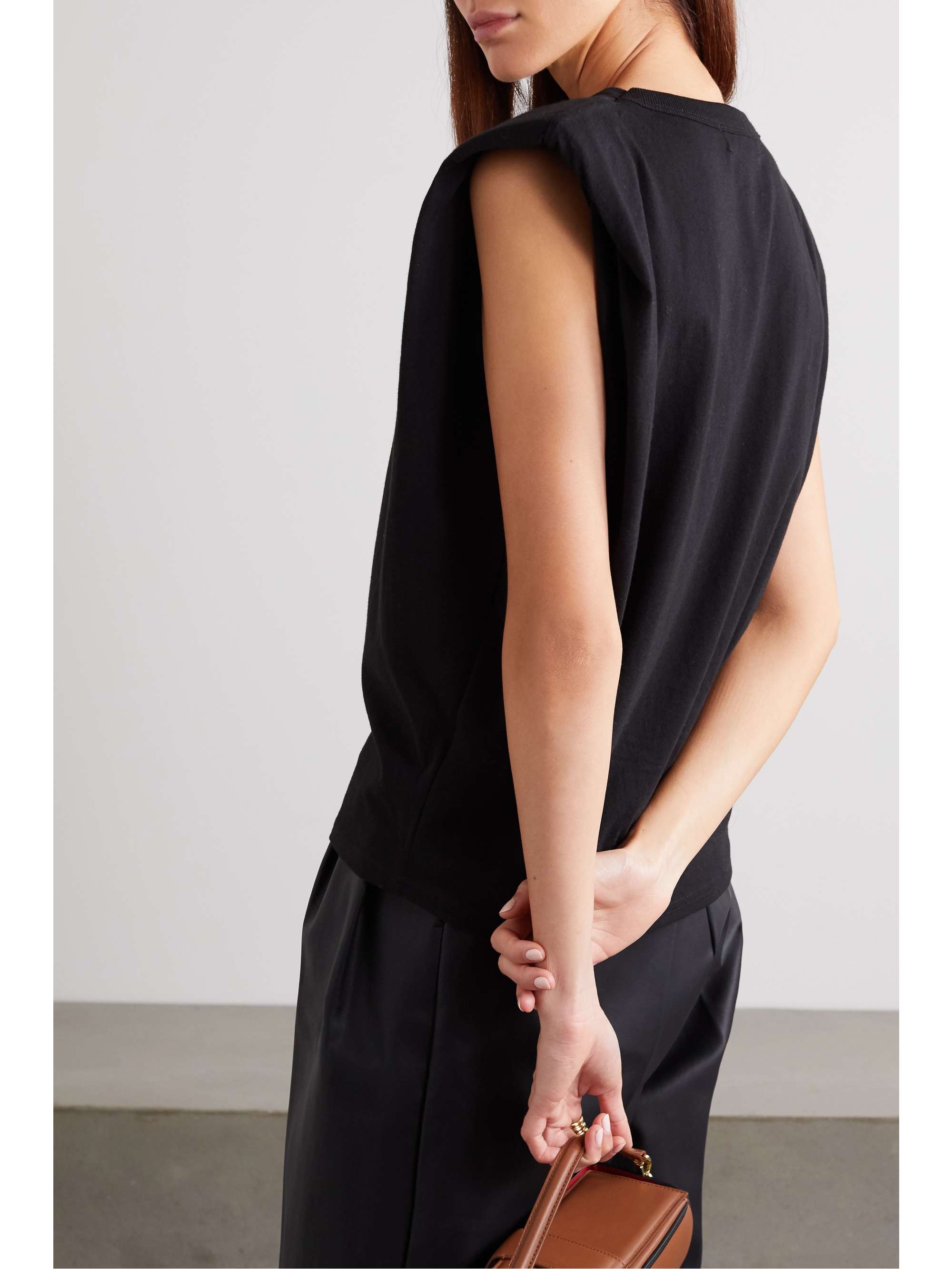 Eva cotton-jersey tank | FRANKIE SHOP 