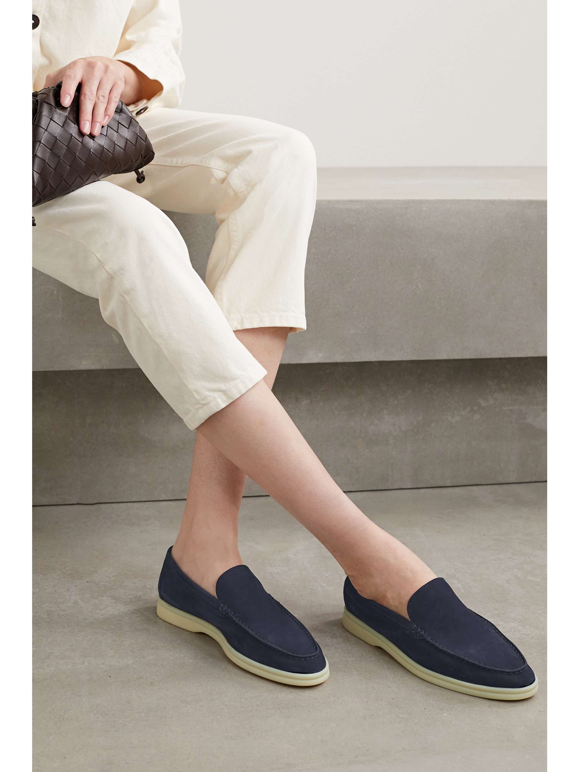 Summer Walk suede loafers