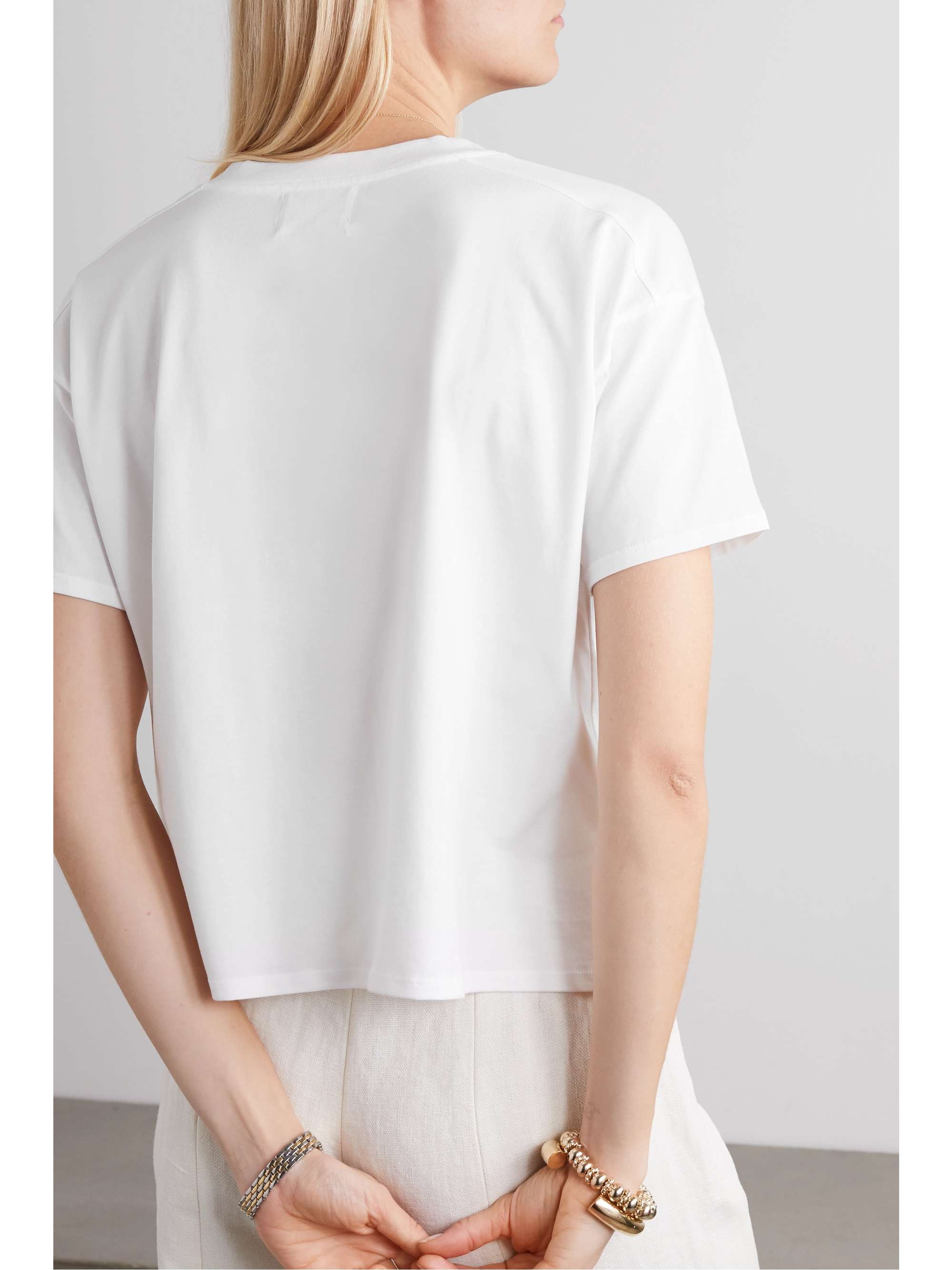 LOULOU DE SAISON Faaa Supima cotton-jersey T-shirt