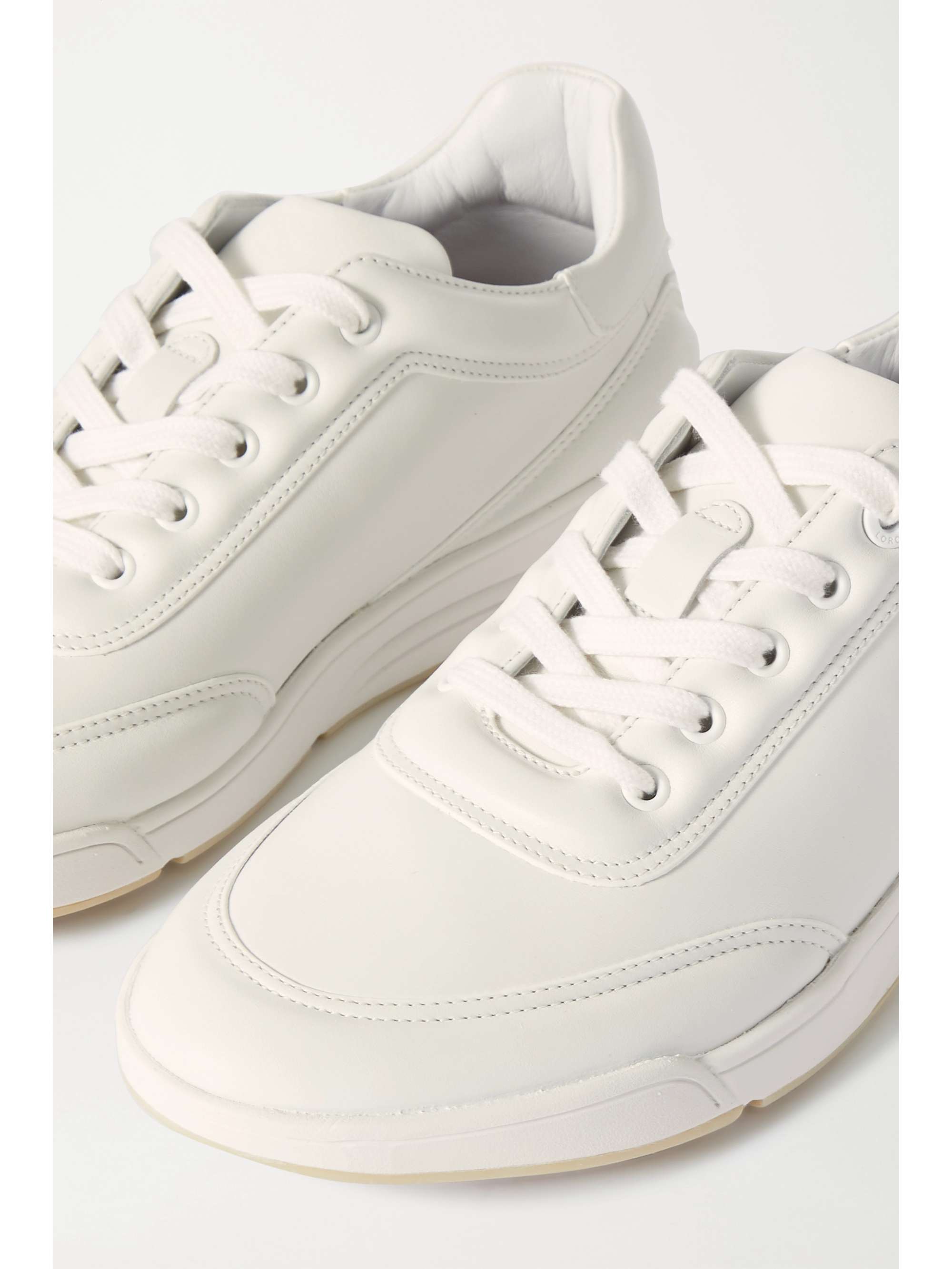 LORO PIANA Play leather sneakers