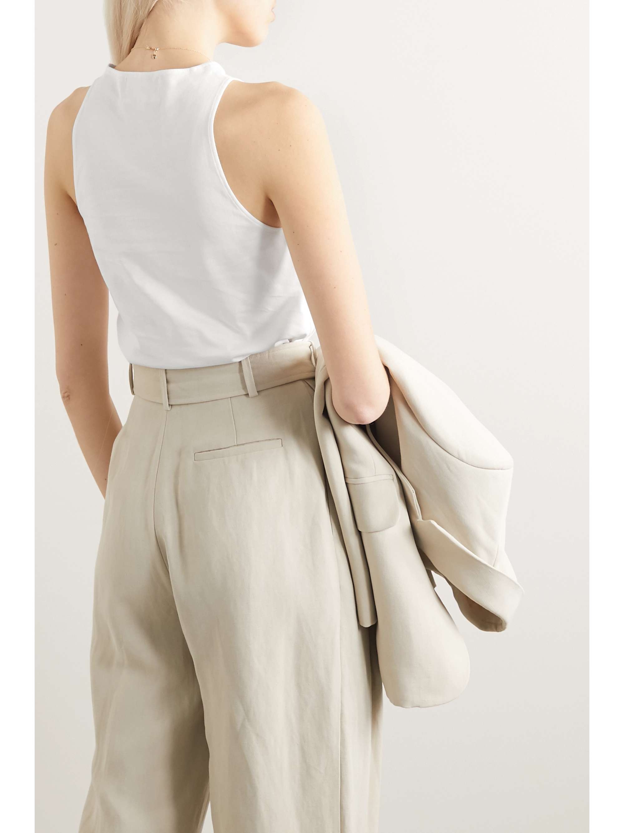 LOULOU STUDIO Mahina Supima cotton-jersey tank