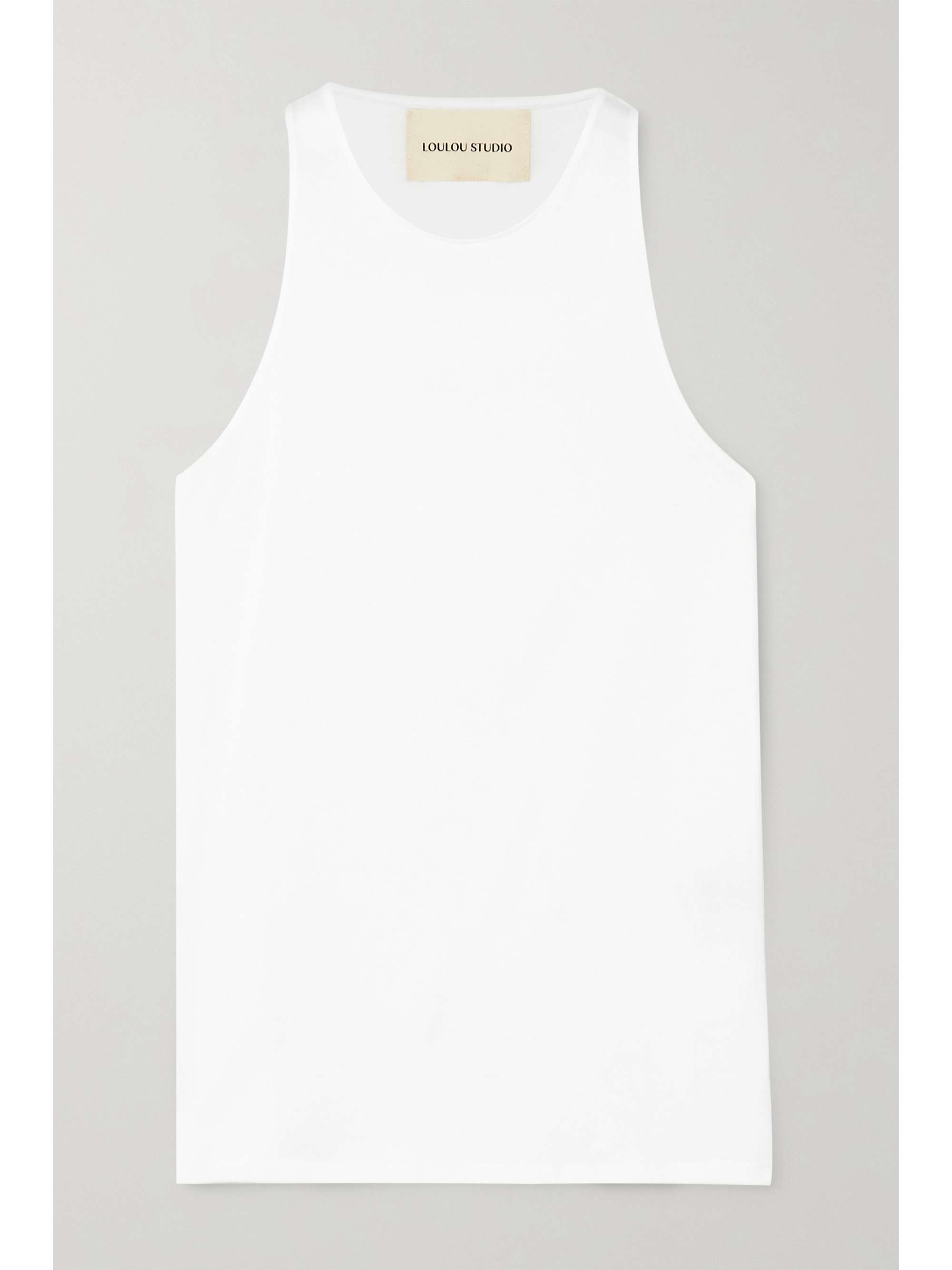 LOULOU STUDIO Mahina Supima cotton-jersey tank